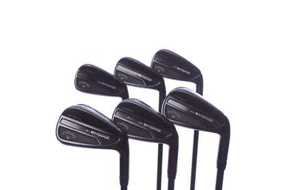 Used Callaway Limited Edition Paradym Ai Smoke Black Iron Set - Right-Handed - 5-PW - Regular Flex