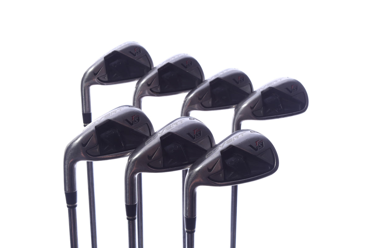 Used Nike VR-S Covert Iron Set - Left-Handed - 4-PW - Stiff Flex