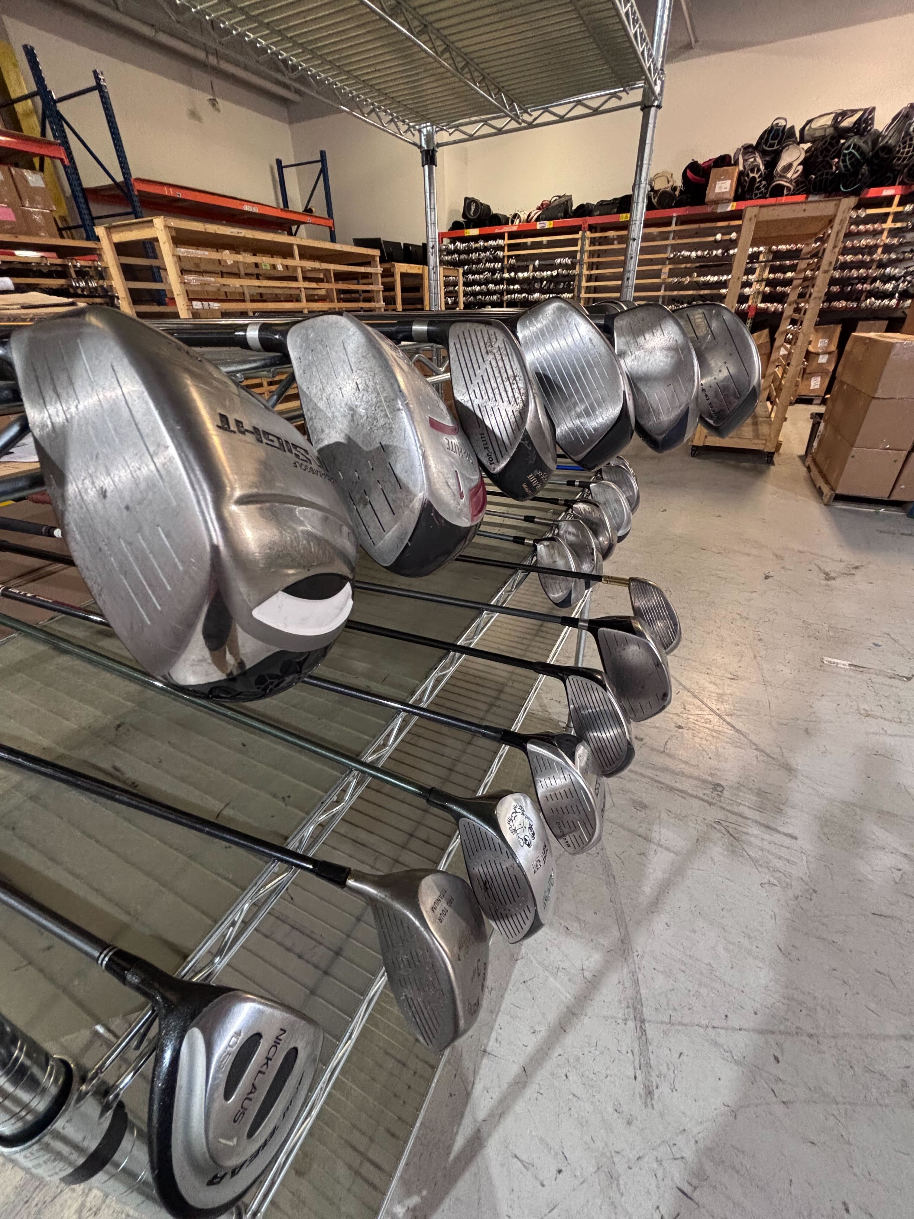 Wholesale Lot 25 Golf Clubs - Assorted Drivers-Next Round