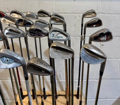 Wholesale Lot of 45 Golf Clubs - Assorted Wedges - RH/LH - Various Flexes-Next Round