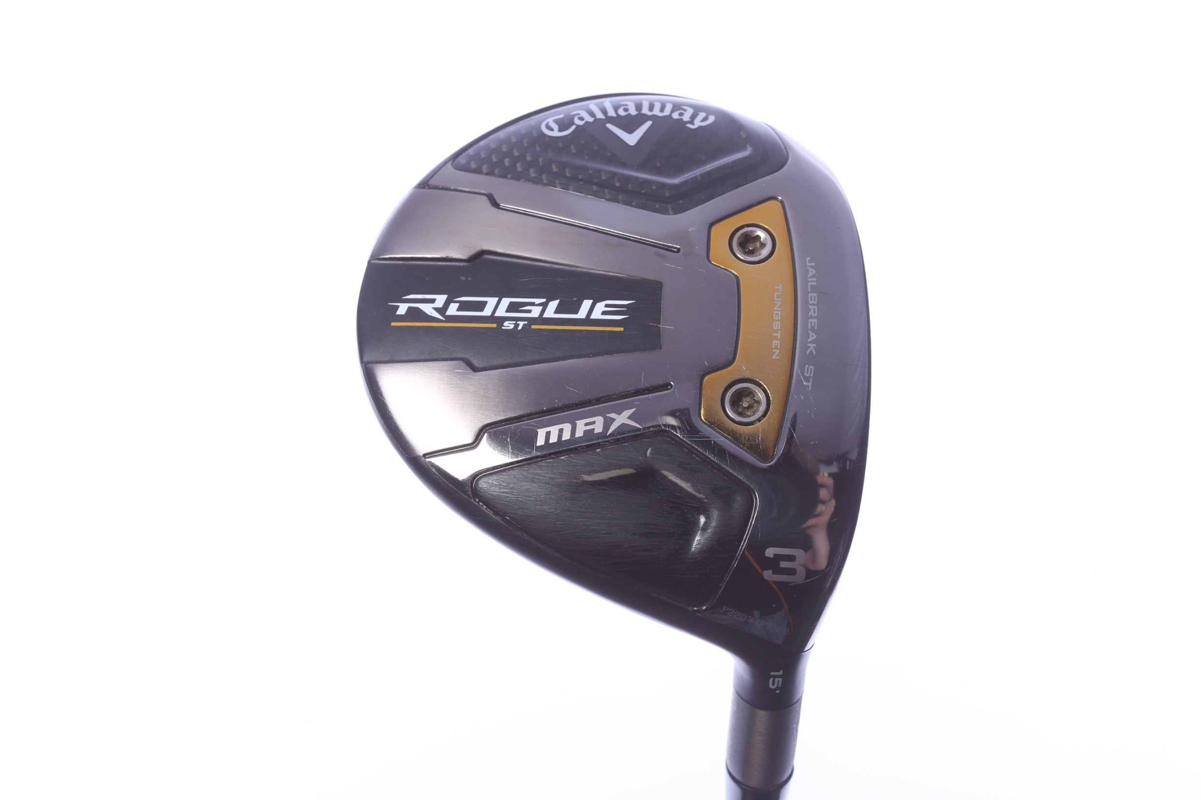 Used Callaway Rogue ST MAX 3-Wood - Right-Handed - 15 Degrees - Stiff Flex