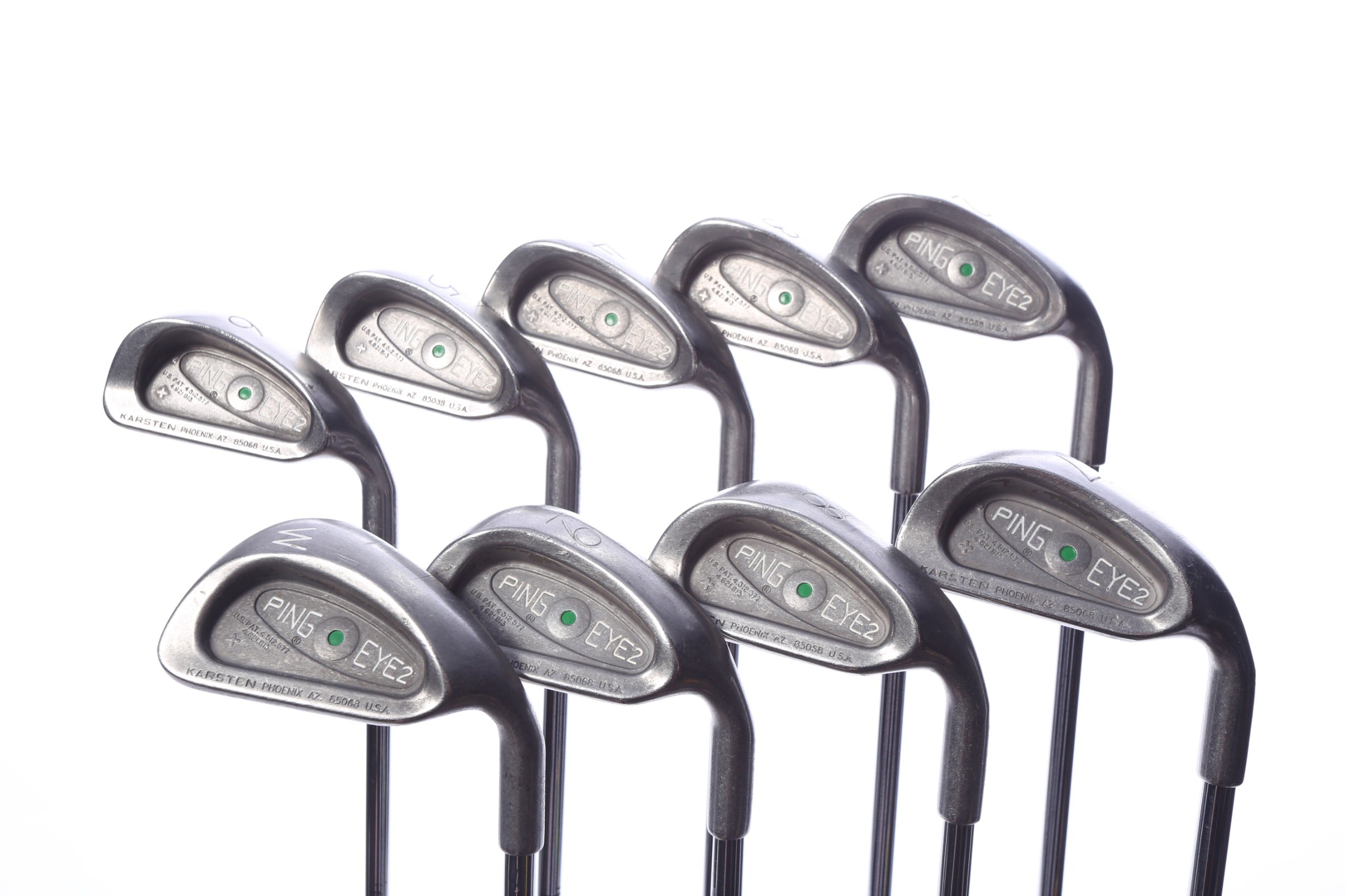 Used Ping Eye 2 + Iron Set - Right-Handed - 2-PW - Stiff Flex-Next Round