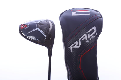 Used Cobra RAD Speed Driver - 9 Degrees - Stiff Flex Project X Hzrdus Smoke RDX - Right-Handed