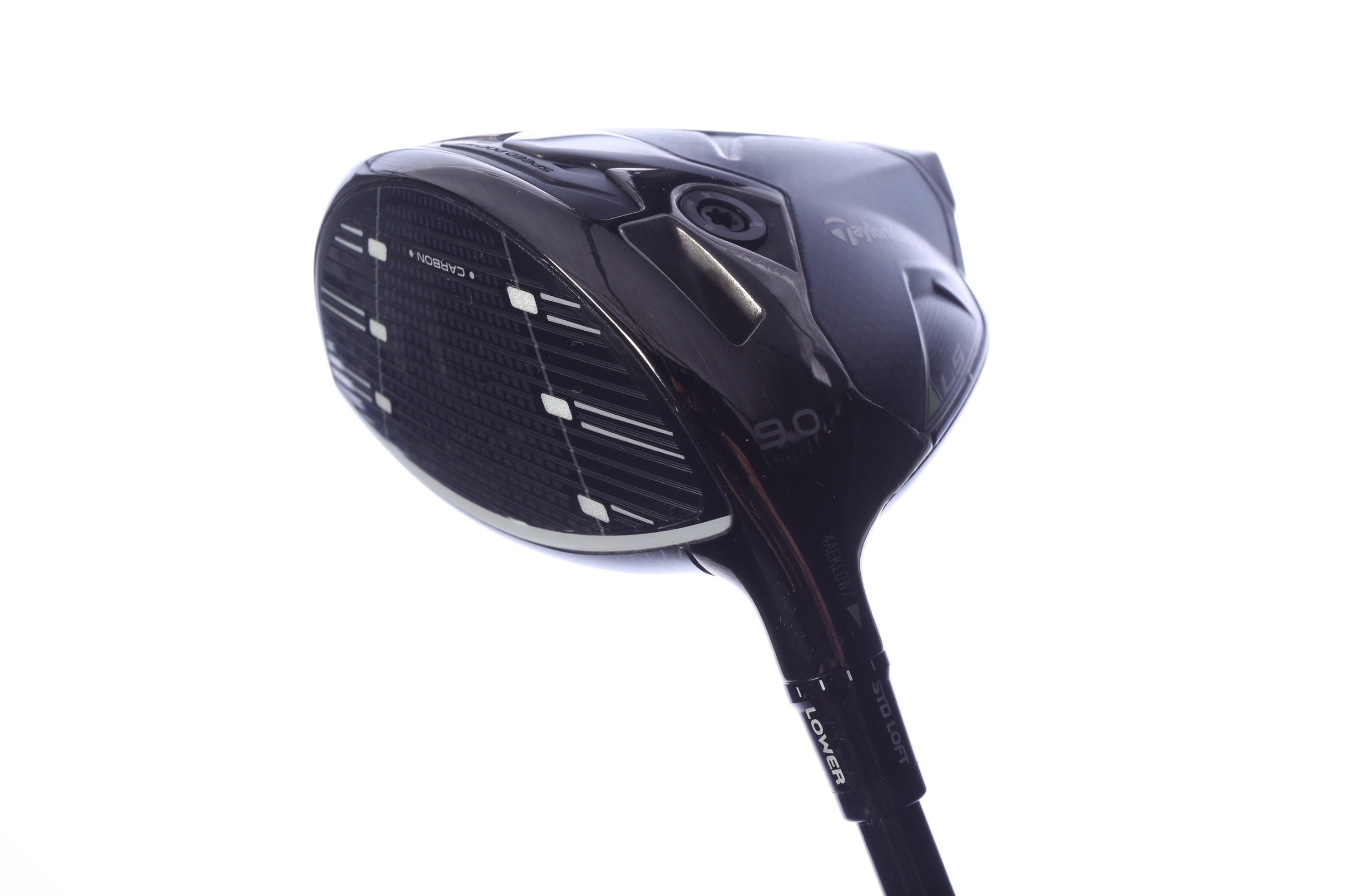 Used TaylorMade Qi35 LS Driver - 9 Degrees - Stiff Flex Project X HZRDUS SMOKE Red RDX - Left-Handed