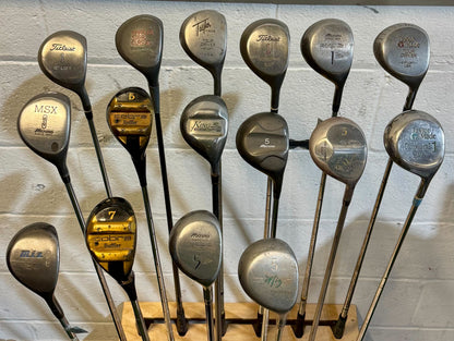 Wholesale Lot of 40 Golf Clubs - Assorted Fairway Woods-Next Round