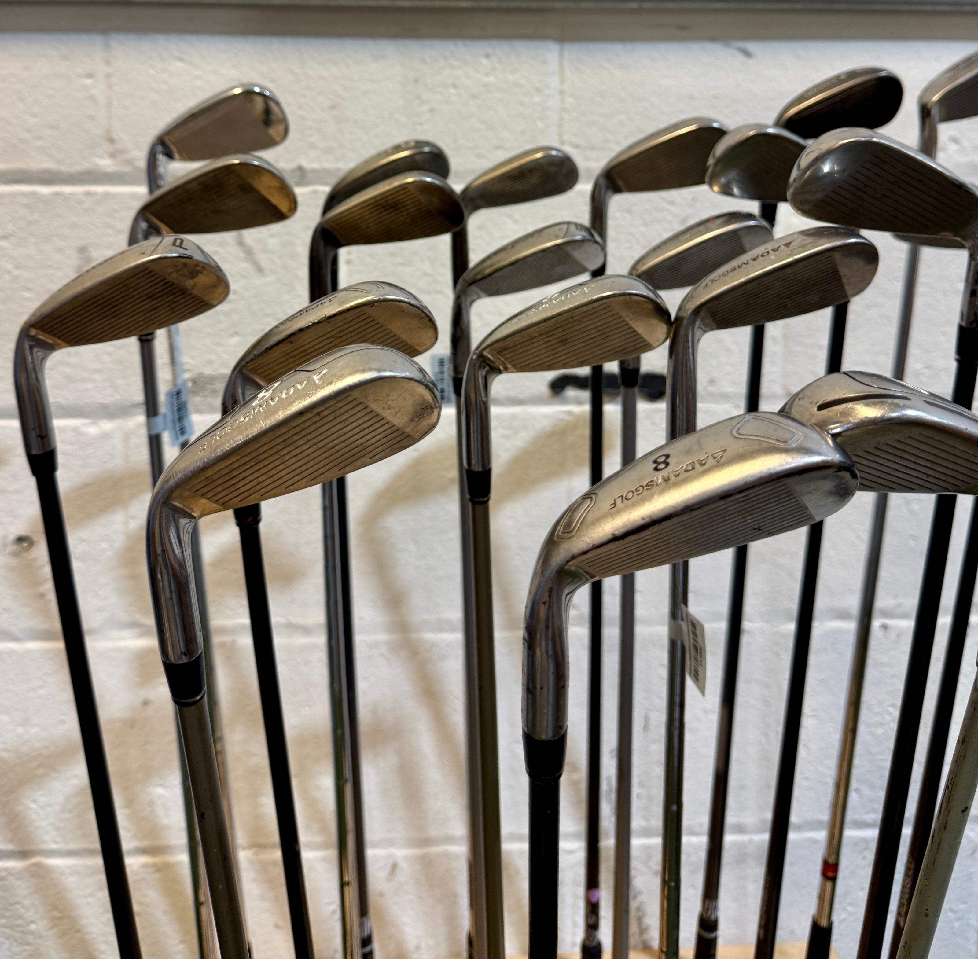 Wholesale Lot of 45 Golf Clubs - Adams Single Irons-Next Round