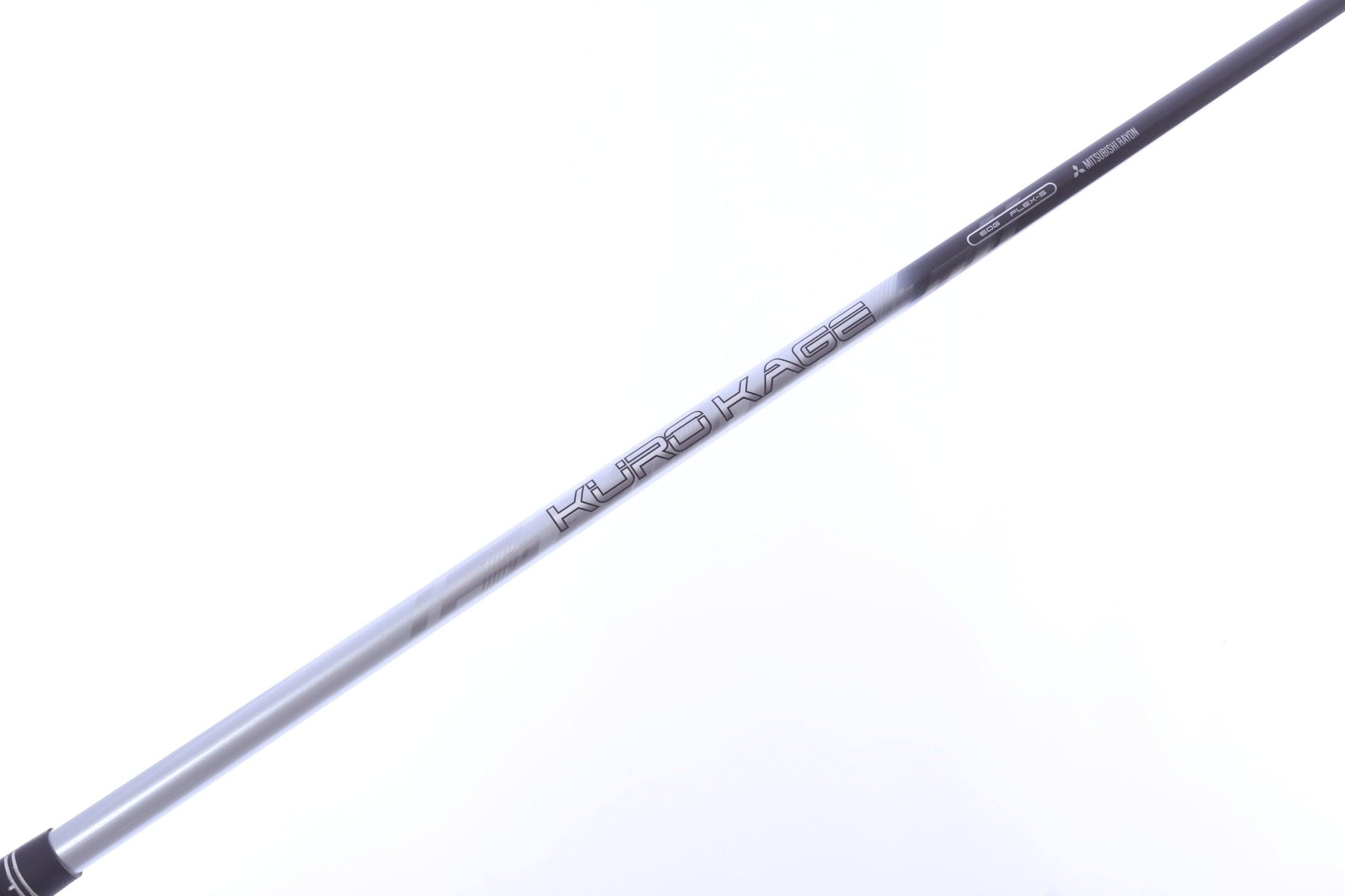 Used Mitsubishi Kuro Kage Black TiNi Driver Shaft Stiff Flex Graphite - 44 in - TaylorMade M Adapter-Next Round