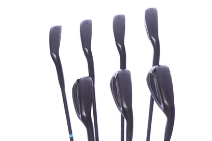 Used Mizuno JPX 925 Hot Metal Black Ion Iron Set - Right-Handed - 4-PW - Stiff Flex-Next Round