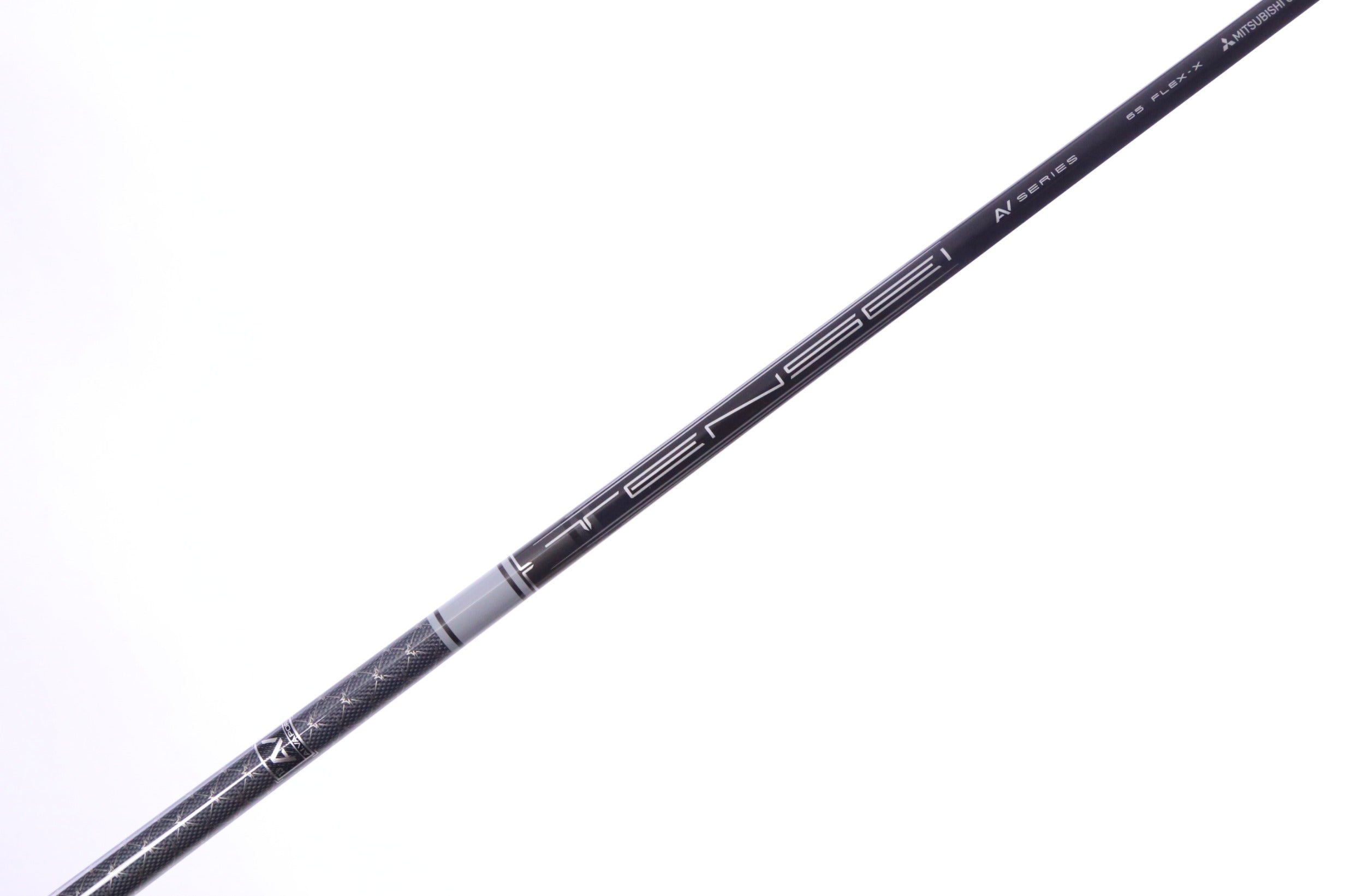 Used Mitsubishi Tensei AV Series White Driver Shaft Extra Stiff Flex Graphite - 44 in - Srixon Adapter-Next Round