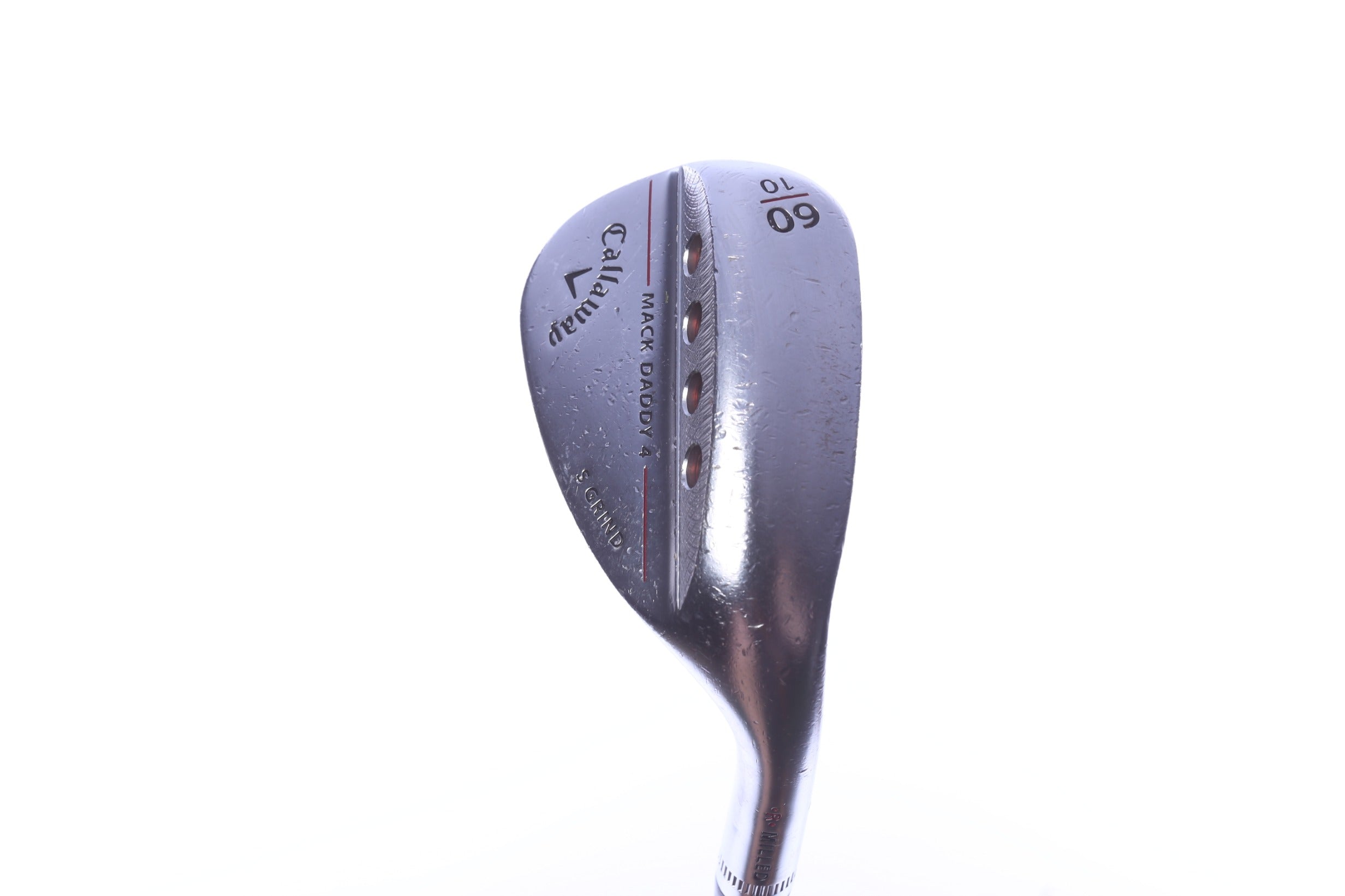 Used Callaway MD4 Chrome Lob Wedge - Right-Handed - 60 Degrees - Stiff Flex