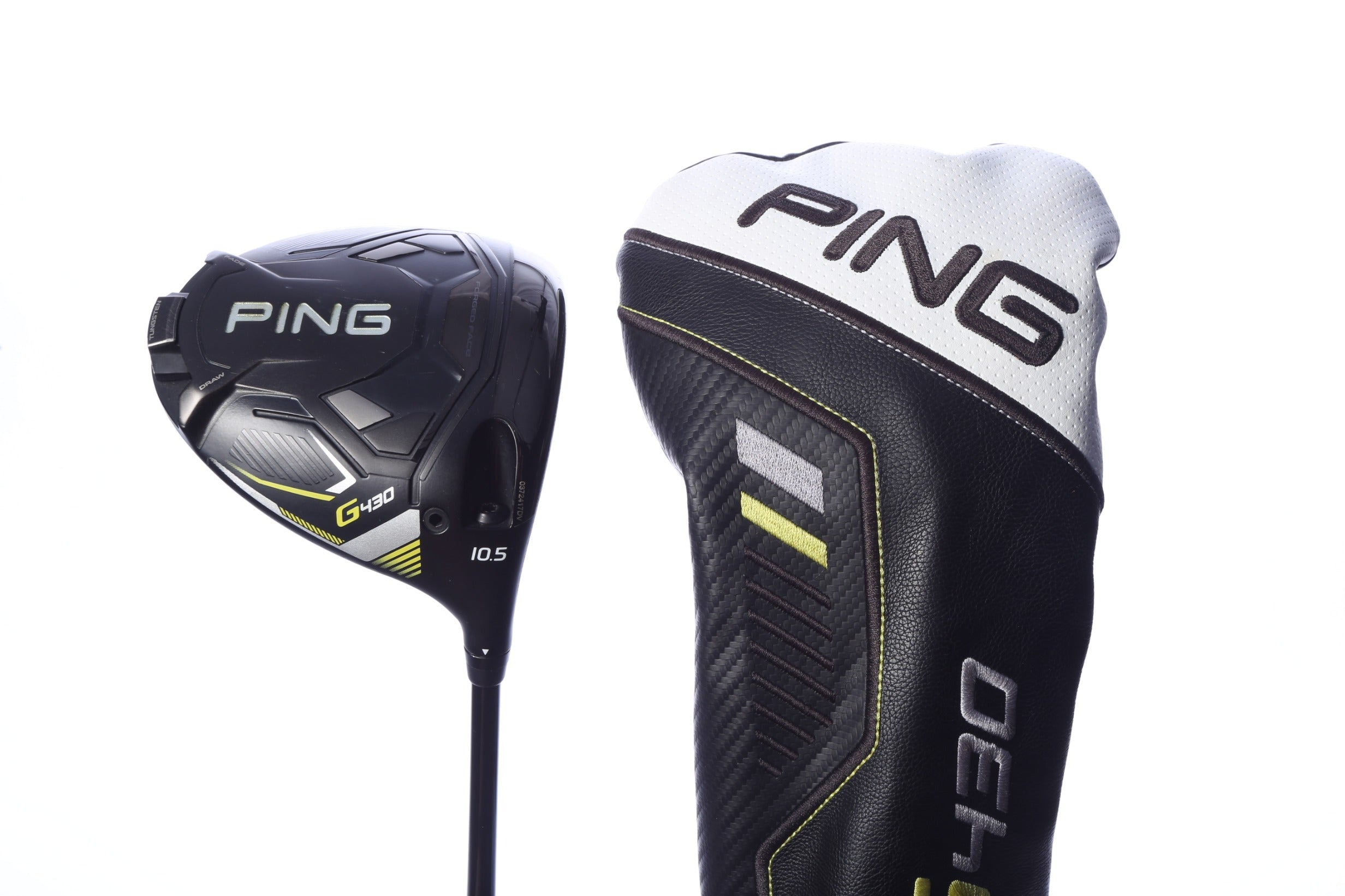 Used Ping G430 LST Driver - 10.5 Degrees - Stiff Flex Mitsubishi Kai'li White - Right-Handed