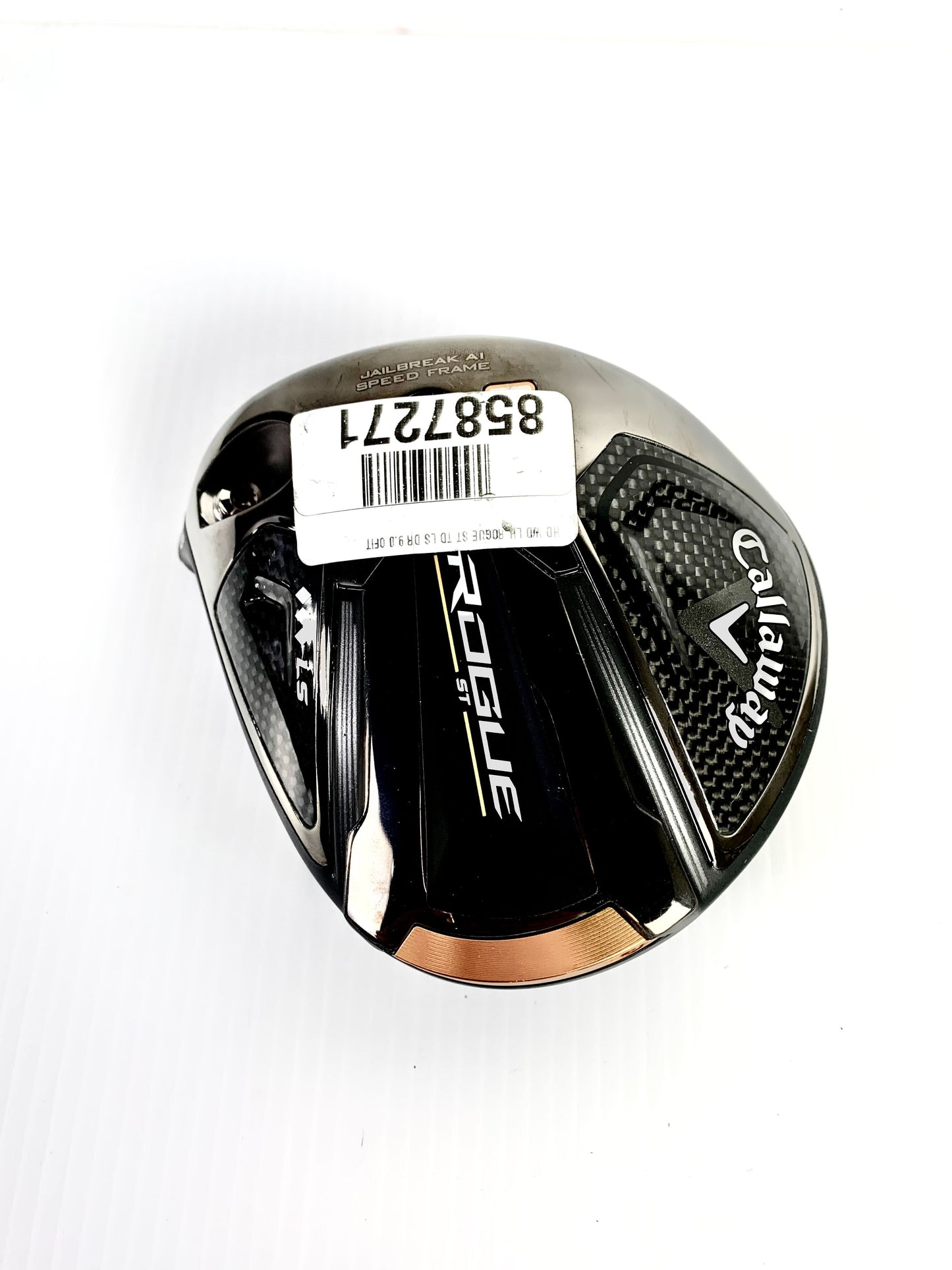 Used Callaway Rogue ST Triple Diamond LS Driver - HEAD ONLY - Left-Handed-Next Round