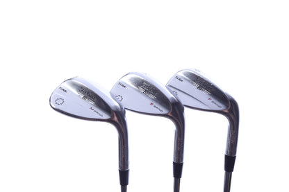 Used Titleist Vokey SM6 Tour Chrome Wedge Set - Right-Handed - 50*, 54*, 58* - Wedge Flex