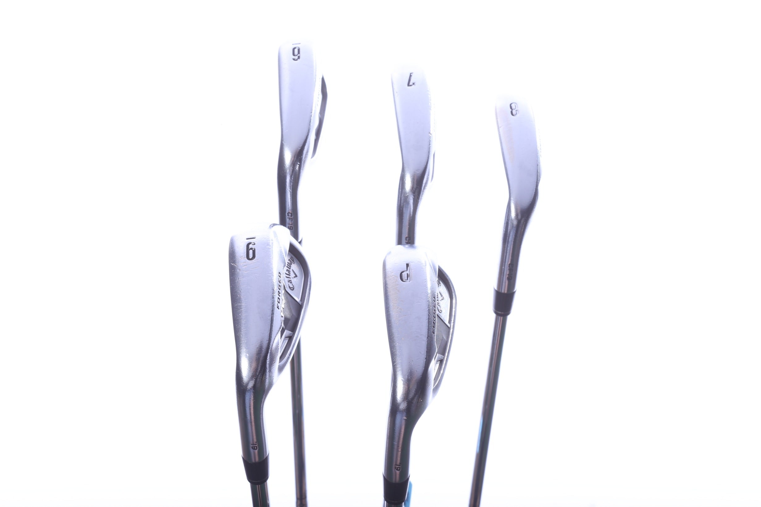 Used Callaway Apex 19 Iron Set - Left-Handed - 6-PW - Regular Flex
