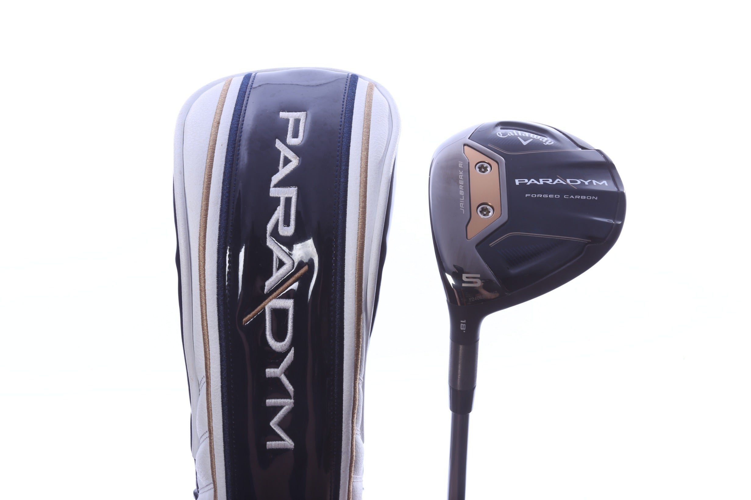 Used Callaway Paradym 5-Wood - Left-Handed - 18 Degrees - Stiff Flex-Next Round
