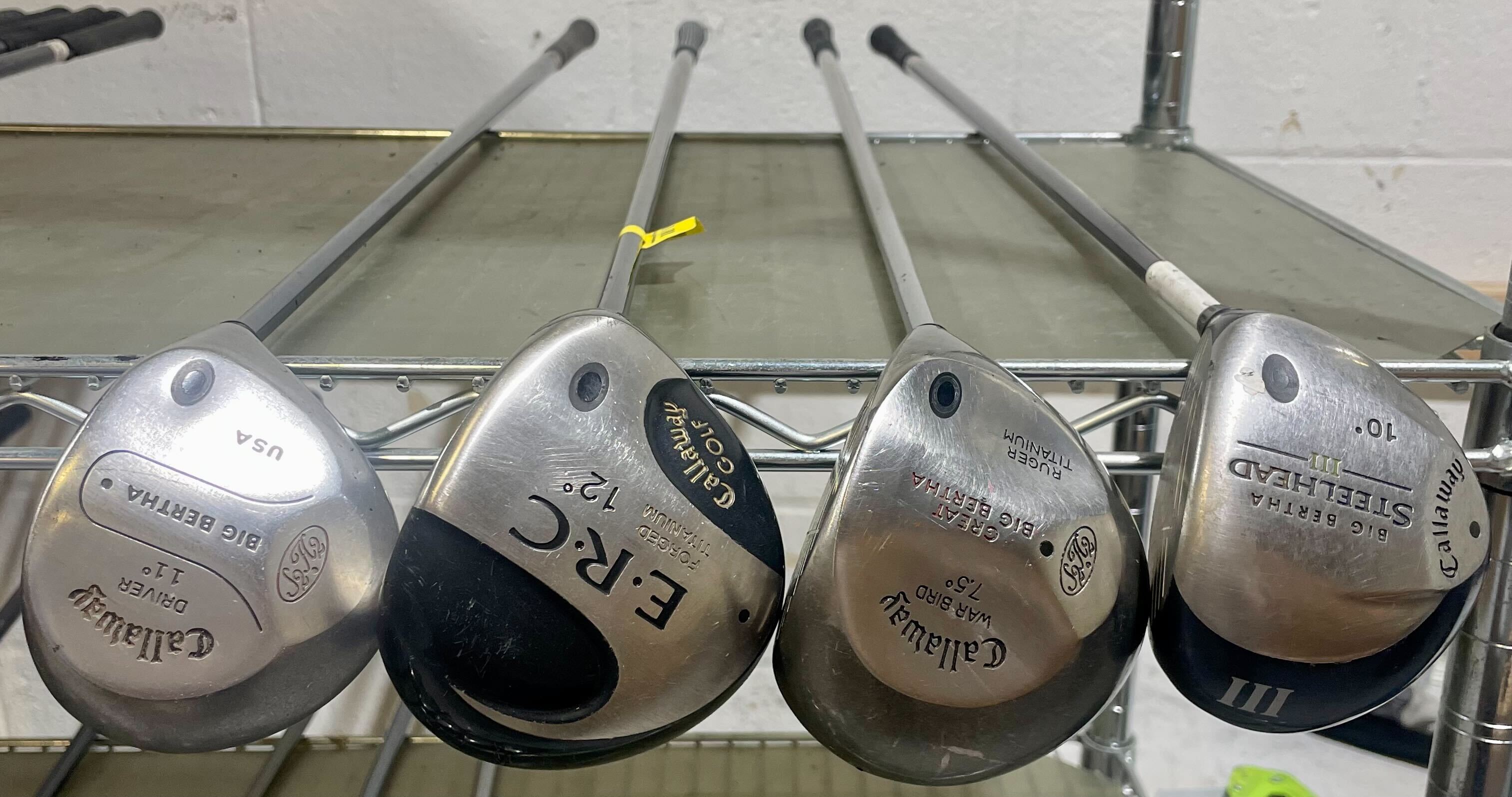 Wholesale Lot of 20 Assorted Callaway Drivers-Next Round