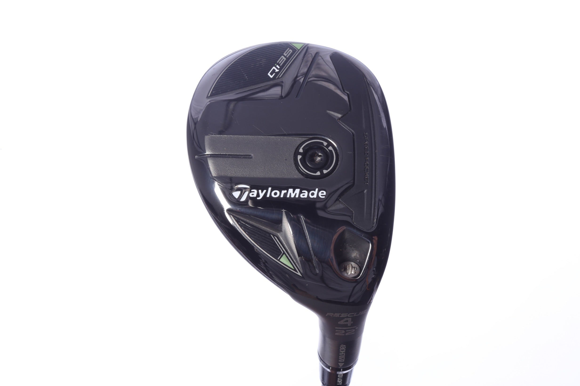 Used TaylorMade Qi35 Rescue 4H Hybrid - Right-Handed - 22 Degrees - Regular Flex-Next Round