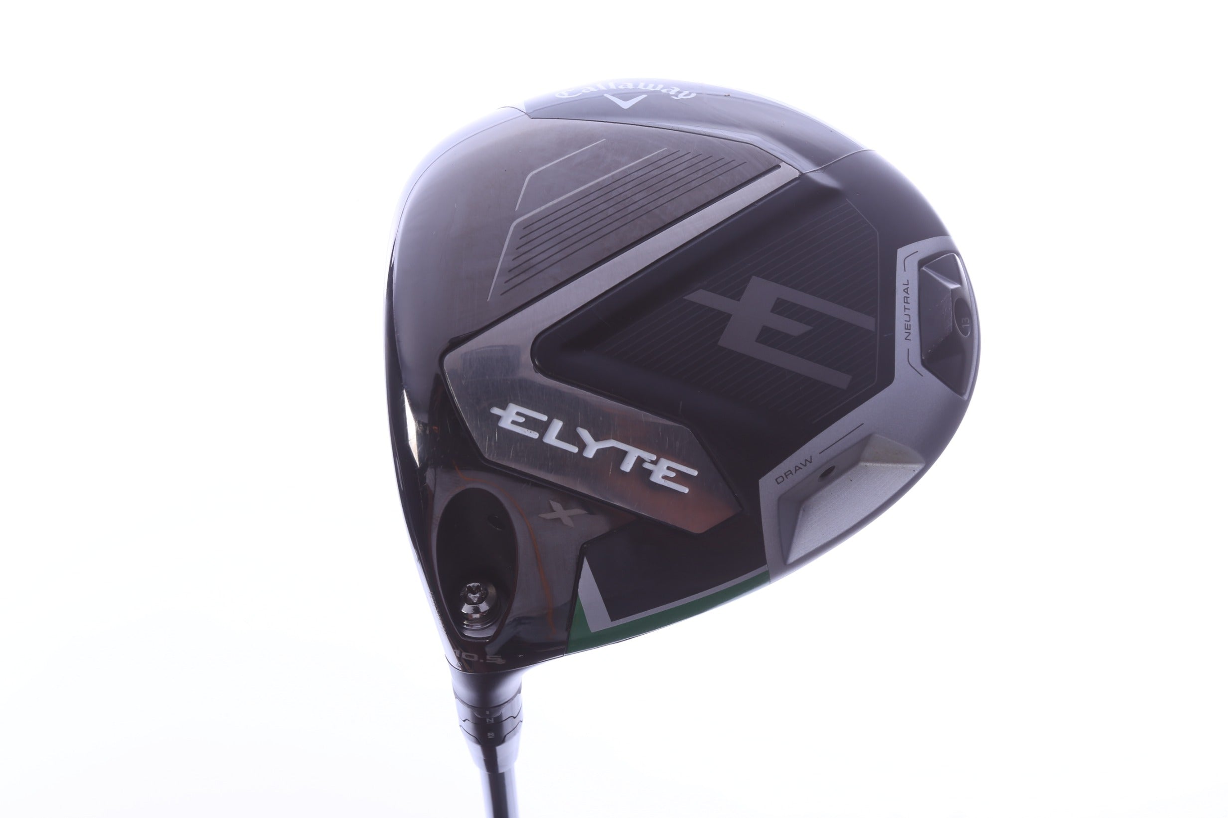 Used Callaway Elyte X Driver - 10.5 Degrees - Stiff Flex Project X Denali - Left-Handed