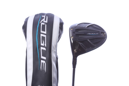Used Callaway Rogue Driver - 9 Degrees - Stiff Flex Aldila Synergy - Left-Handed