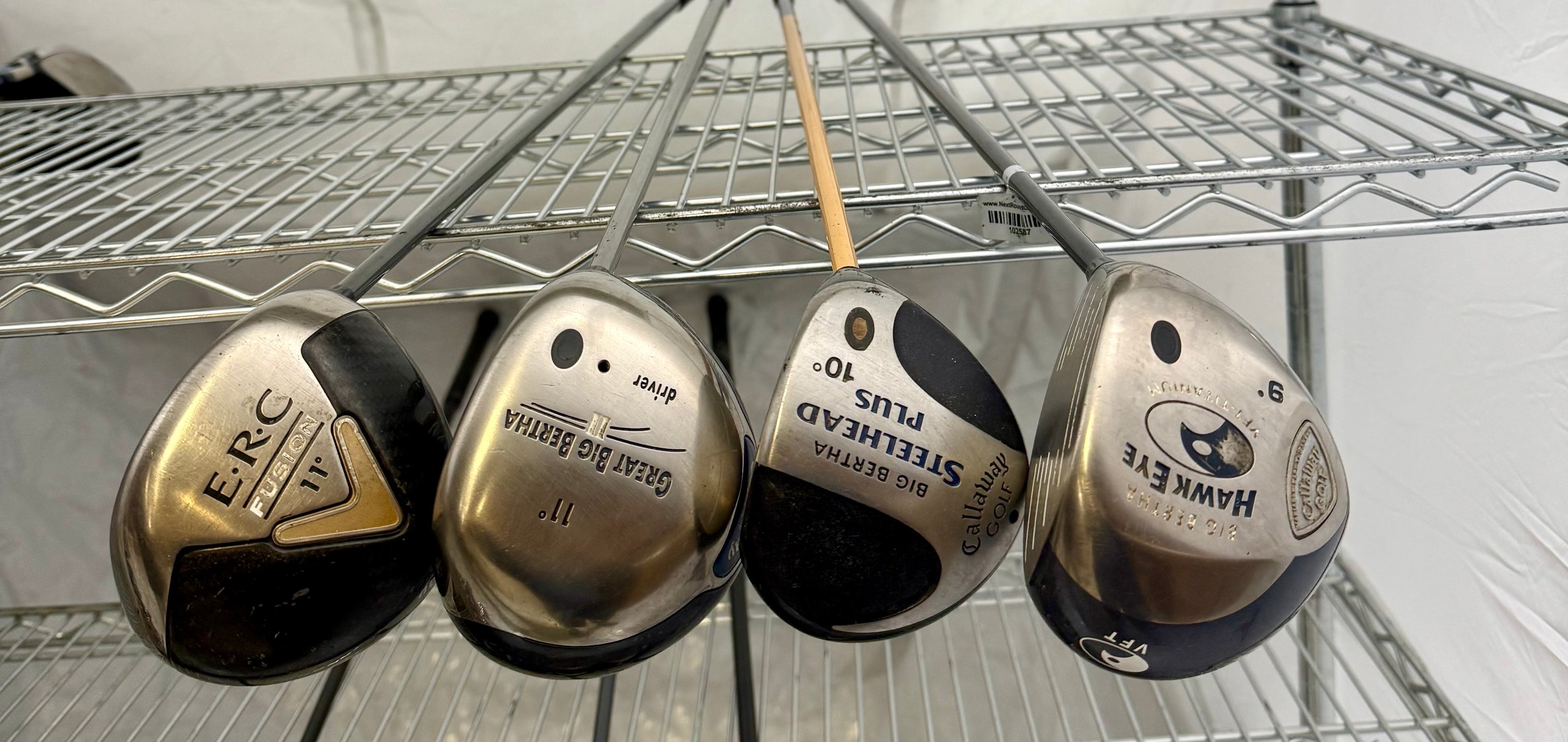 Wholesale Lot of 20 Golf Clubs - Mixed Drivers-Next Round