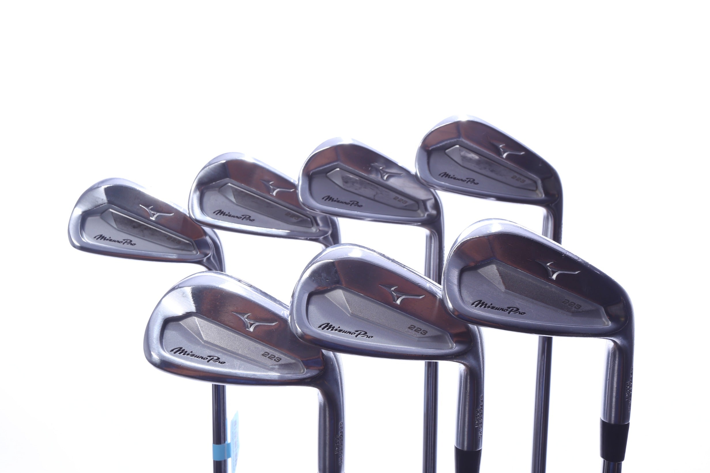 Used Mizuno Pro 223 Iron Set - Right-Handed - 4-PW - Extra Stiff Flex-Next Round