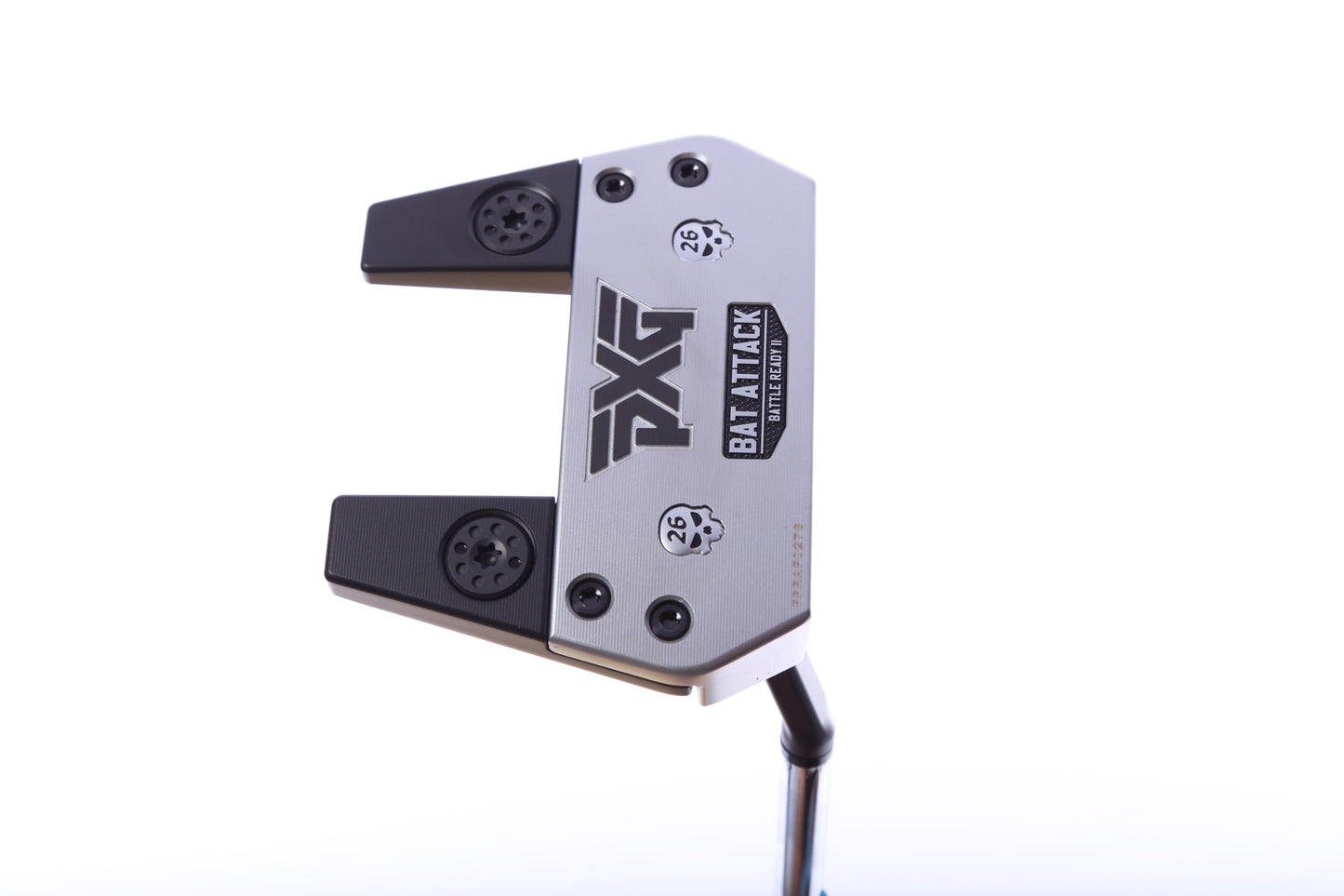 Used PXG Battle Ready II Bat Attack Putter - Right-Handed - 34 in - Mallet-Next Round