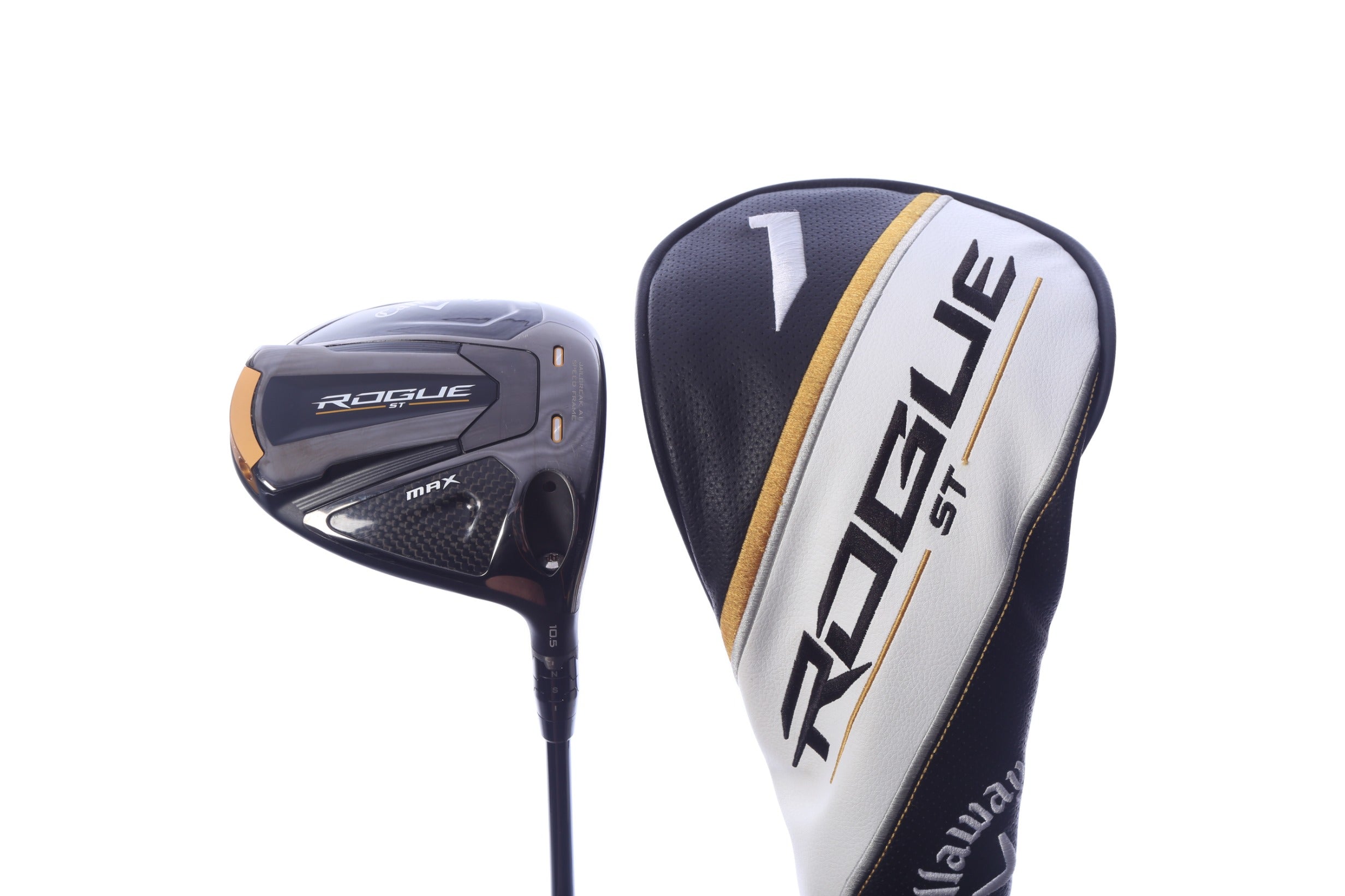 Used Callaway Rogue ST MAX Driver - 10.5 Degrees - Stiff Flex Mitsubishi TENSEI AV Blue - Right-Handed