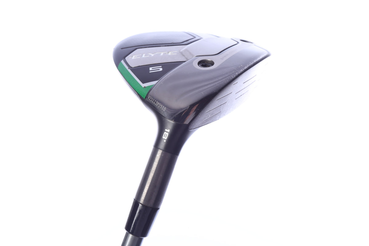 Used Callaway Elyte 5-Wood - Right-Handed - 18 Degrees - Stiff Flex