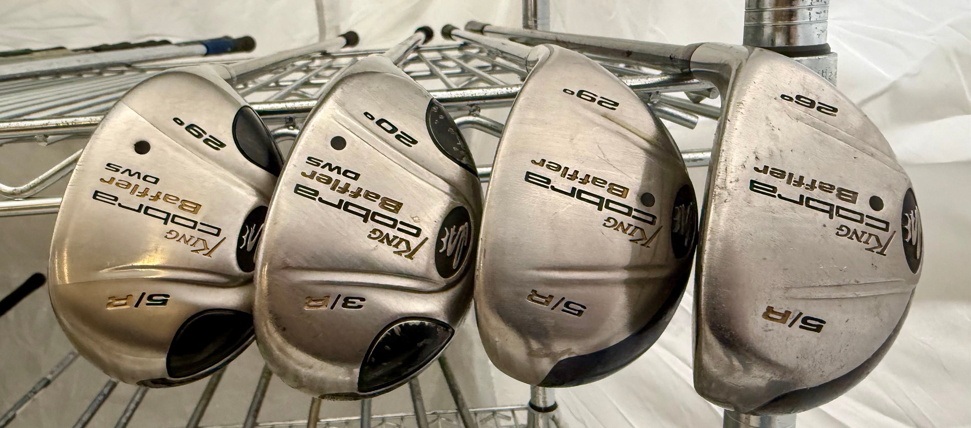 Wholesale Lot of 40 Golf Clubs - Cobra Baffler & Baffler DWS Hybrids-Next Round