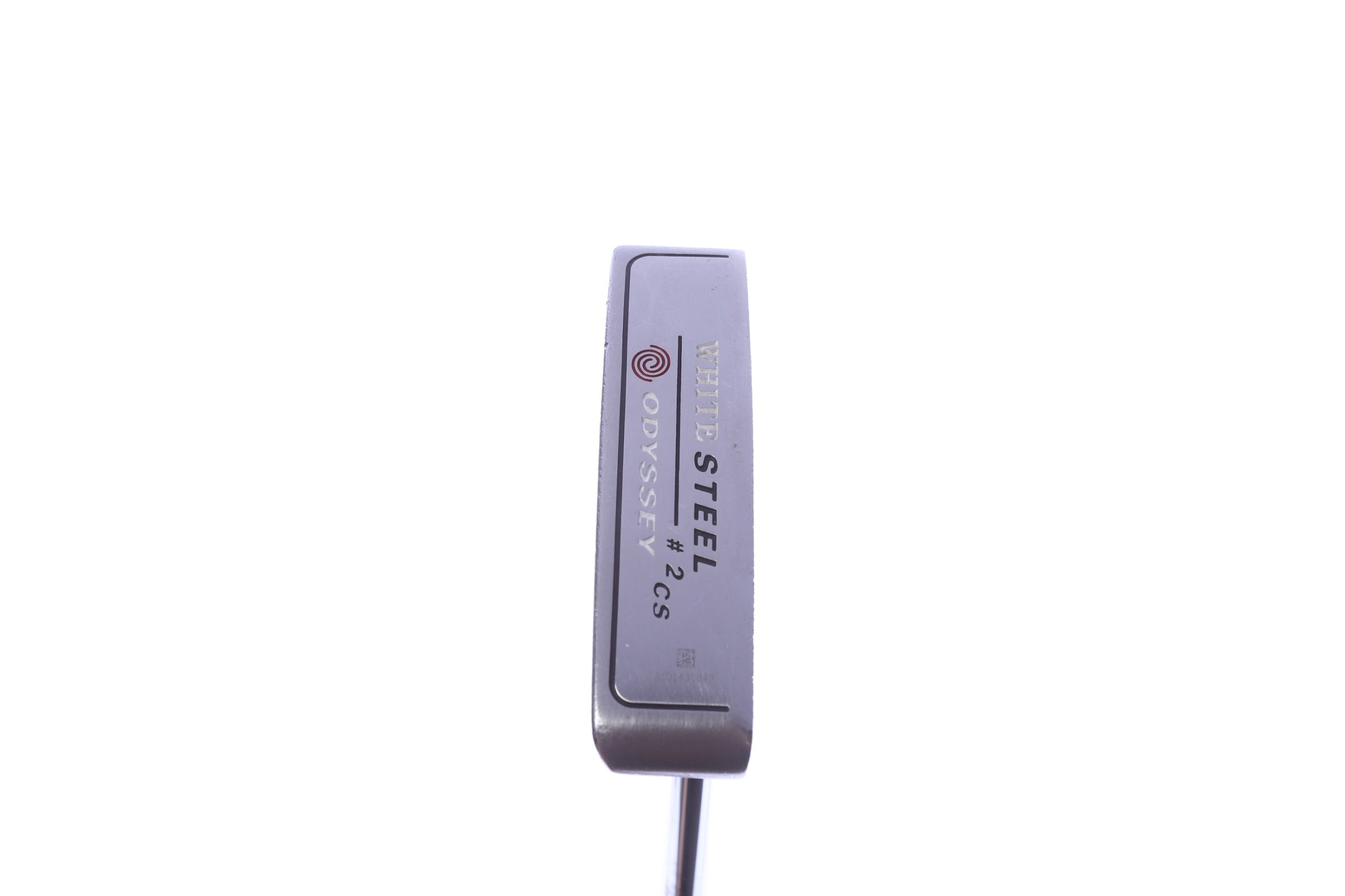 Used Odyssey White Steel #2 Center Shaft Putter - Right-Handed - 35 in - Blade