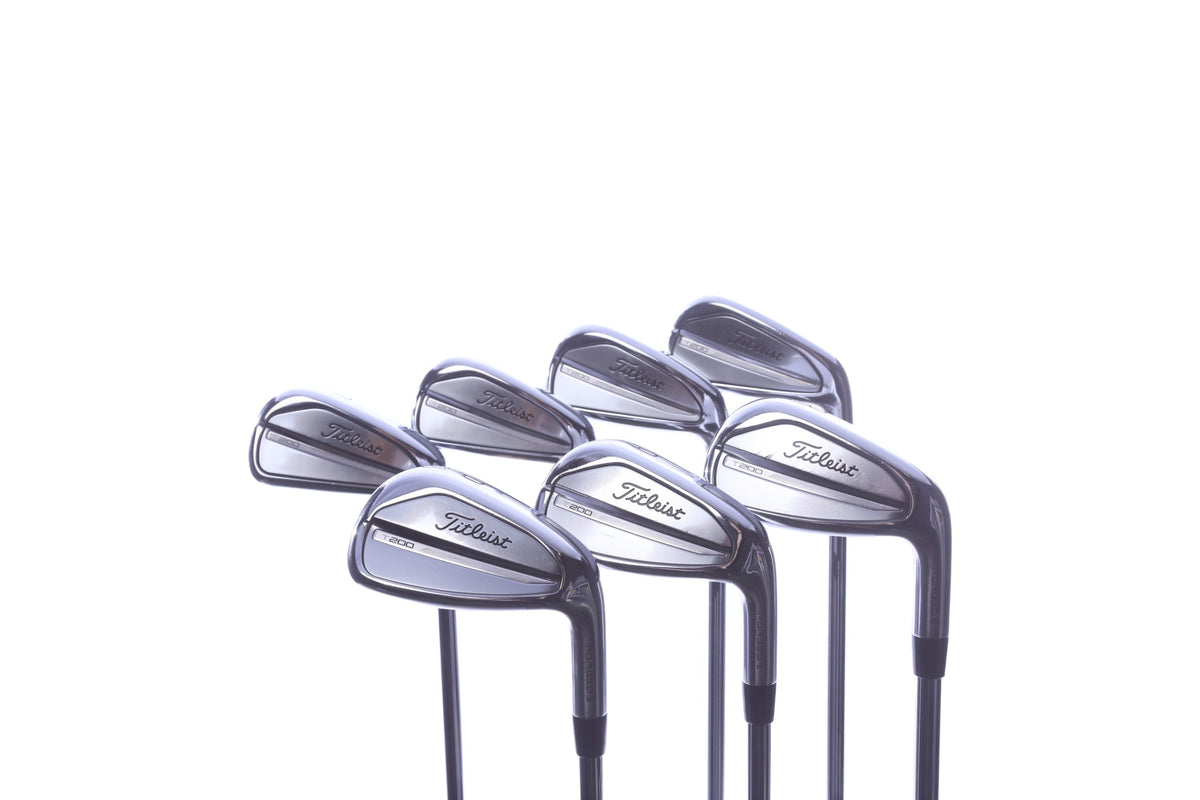 Used Titleist 2023 T200 Iron Set - Right-Handed - 4-PW - Stiff Flex