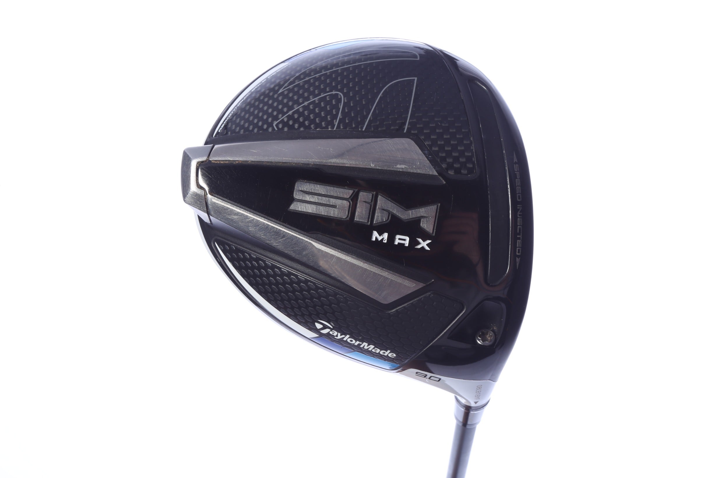 Used TaylorMade SIM MAX Driver - 9 Degrees - Extra Stiff Flex Project X HZRDUS Smoke - Right-Handed-Next Round