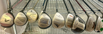 Wholesale Lot of 40 Golf Clubs - Right and Left-Handed - Assorted Fairway Woods-Next Round