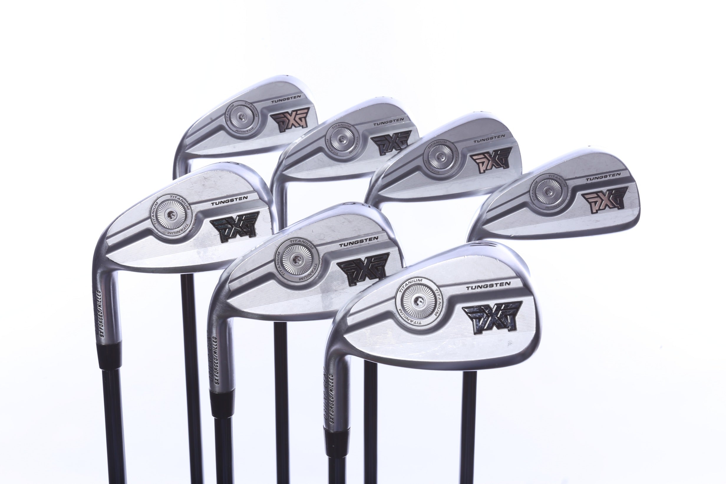 Used PXG 0311 XP Gen7 Iron Set - Left-Handed - 4-PW - Regular Flex-Next Round