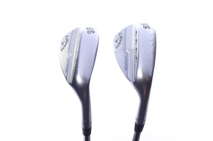 Used Callaway JAWS MD5 Chrome Wedge Set - Right-Handed - 56*, 60* - Wedge Flex