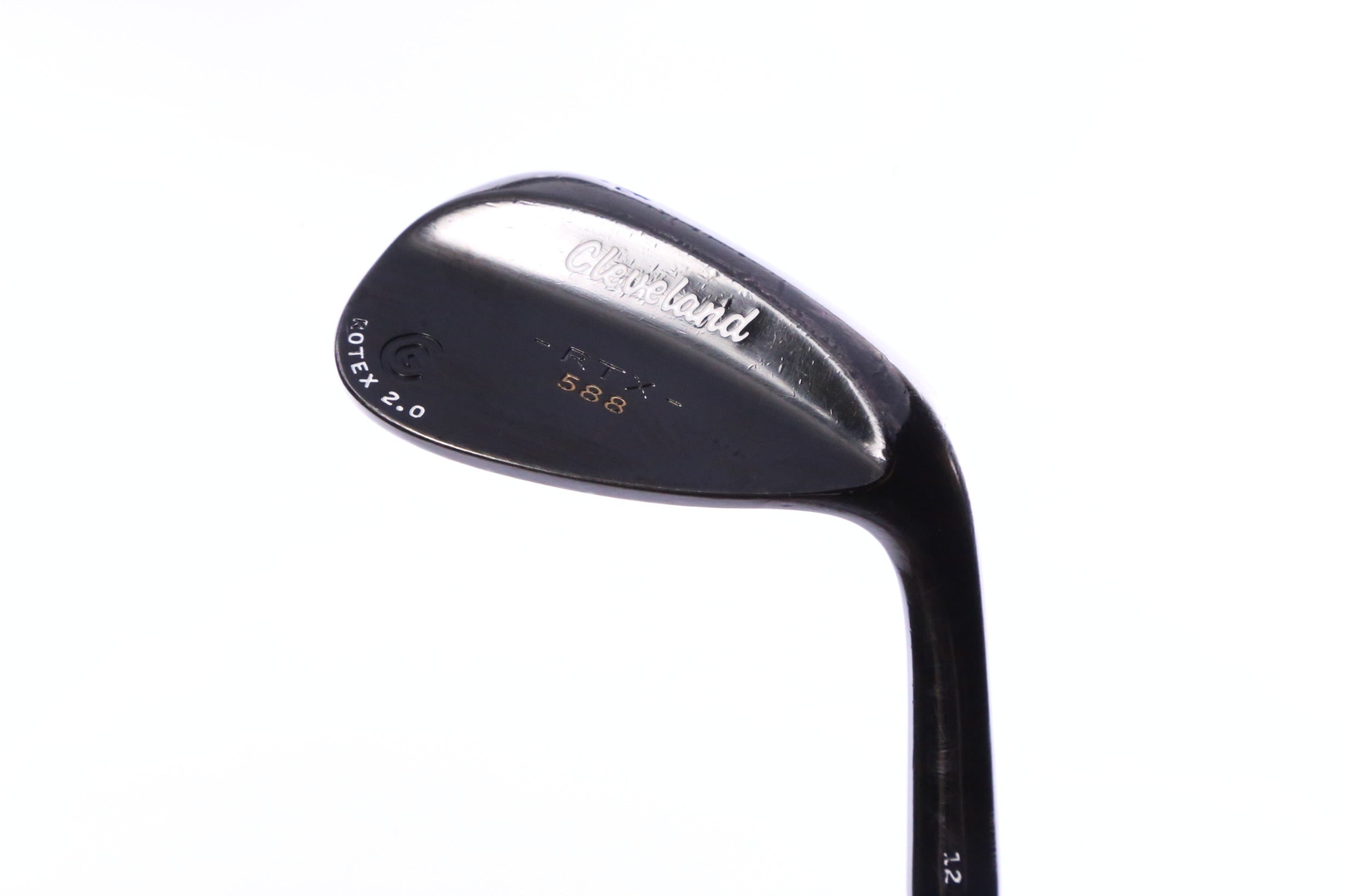 Used Cleveland 588 RTX 2.0 Black Satin Sand Wedge - Right-Handed - 56 Degrees - Stiff Flex-Next Round