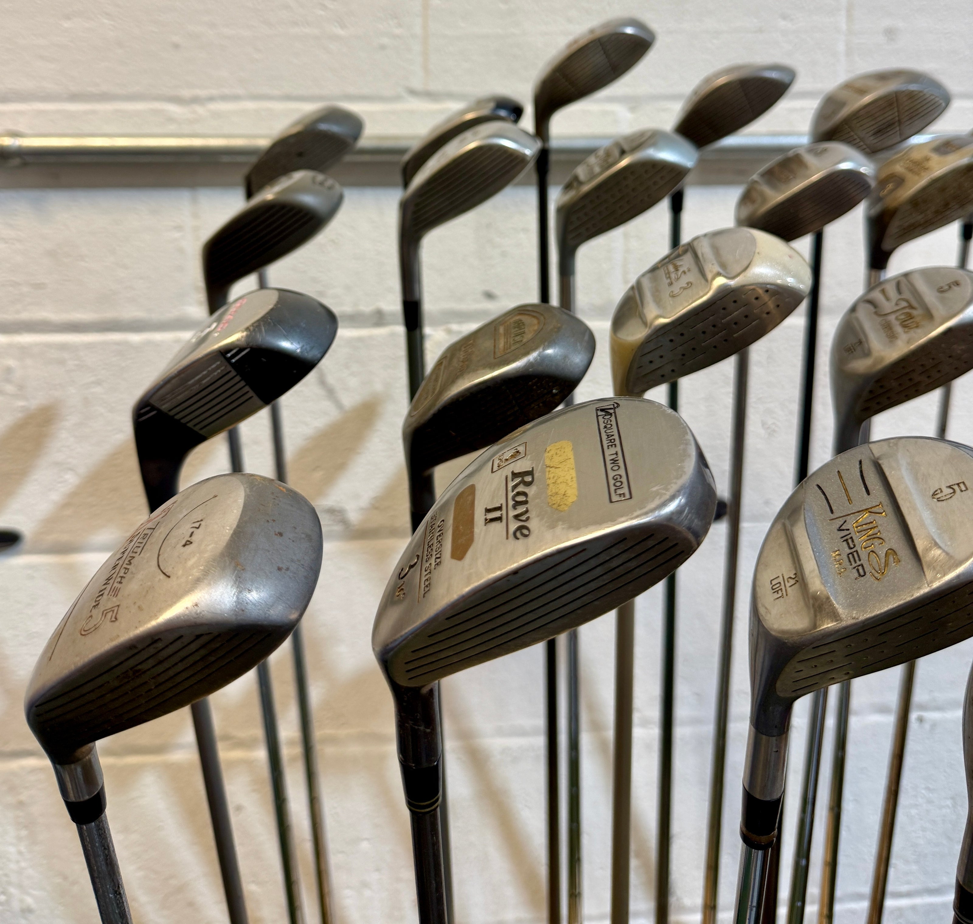 Wholesale Lot of 40 Golf Clubs - Assorted Fairway Woods - RH/LH - Mixed Flexes-Next Round