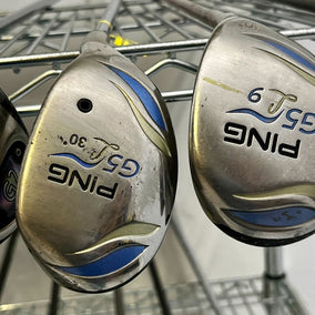 Wholesale Lot of 30 Golf Clubs - Ping Assorted Fairway Woods & Hybrids-Next Round