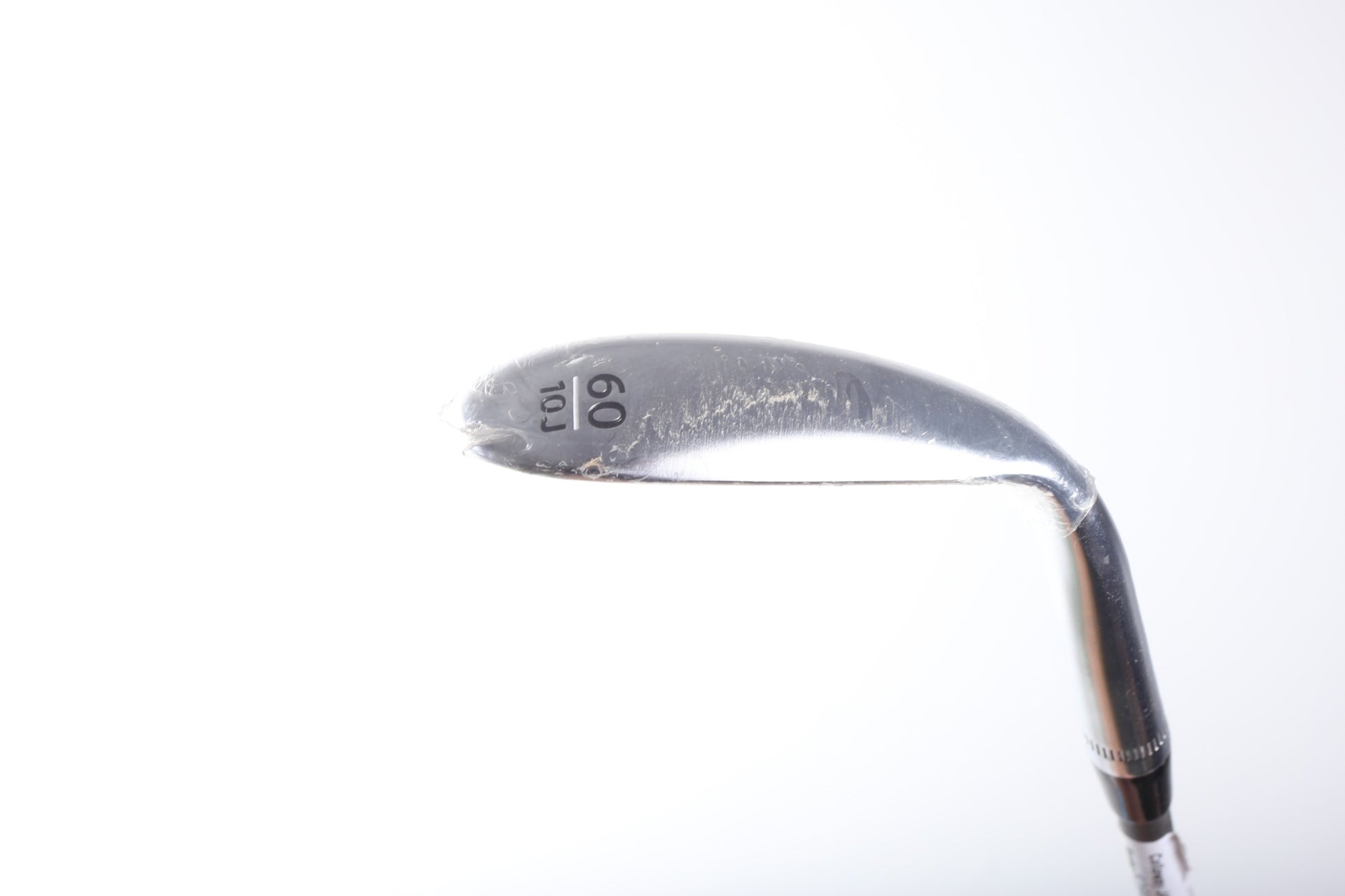 Used Callaway JAWS Raw Chrome Lob Wedge - Left-Handed - 60 Degrees - Stiff Flex-Next Round