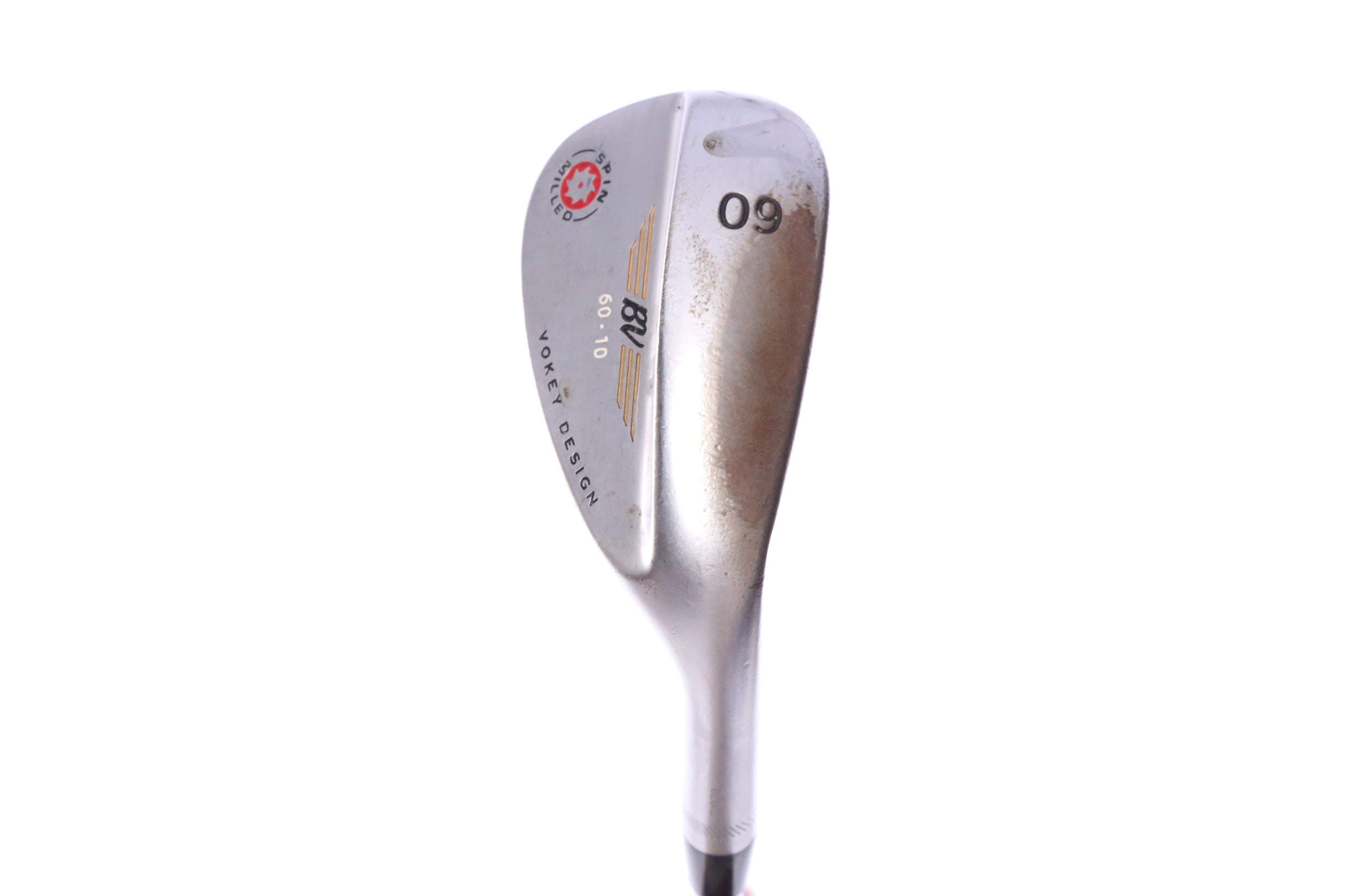 Used Titleist Vokey Spin Milled Tour Chrome '09 Lob Wedge - Right-Handed - 60 Degrees - Stiff Flex-Next Round