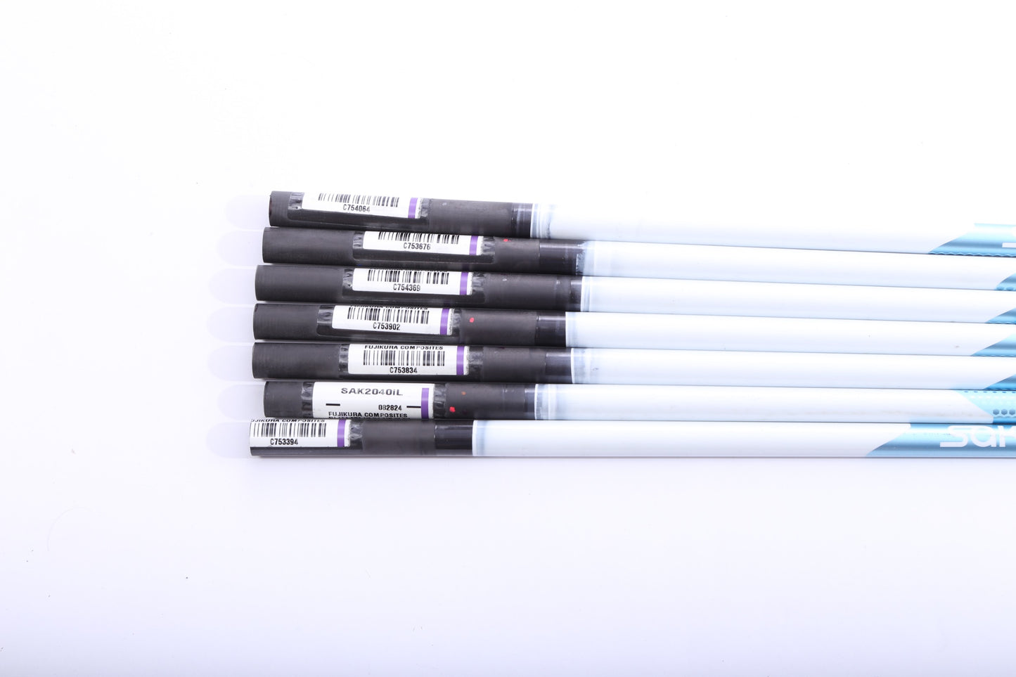 Used Fujikura Sakura Iron Ladies Graphite Iron Shaft Set 32"-33.25"-Next Round
