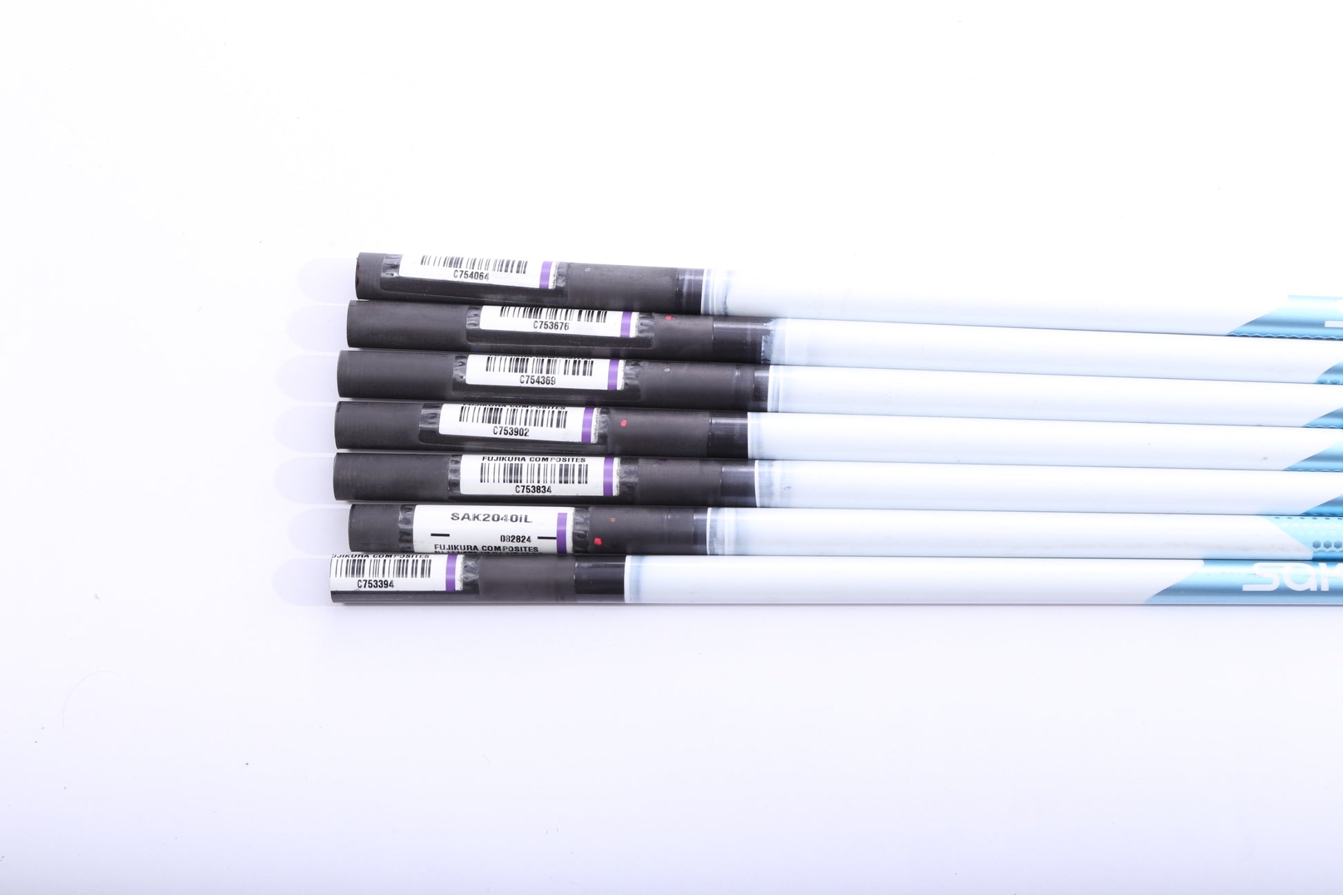 Used Fujikura Sakura Iron Ladies Graphite Iron Shaft Set 32"-33.25"-Next Round