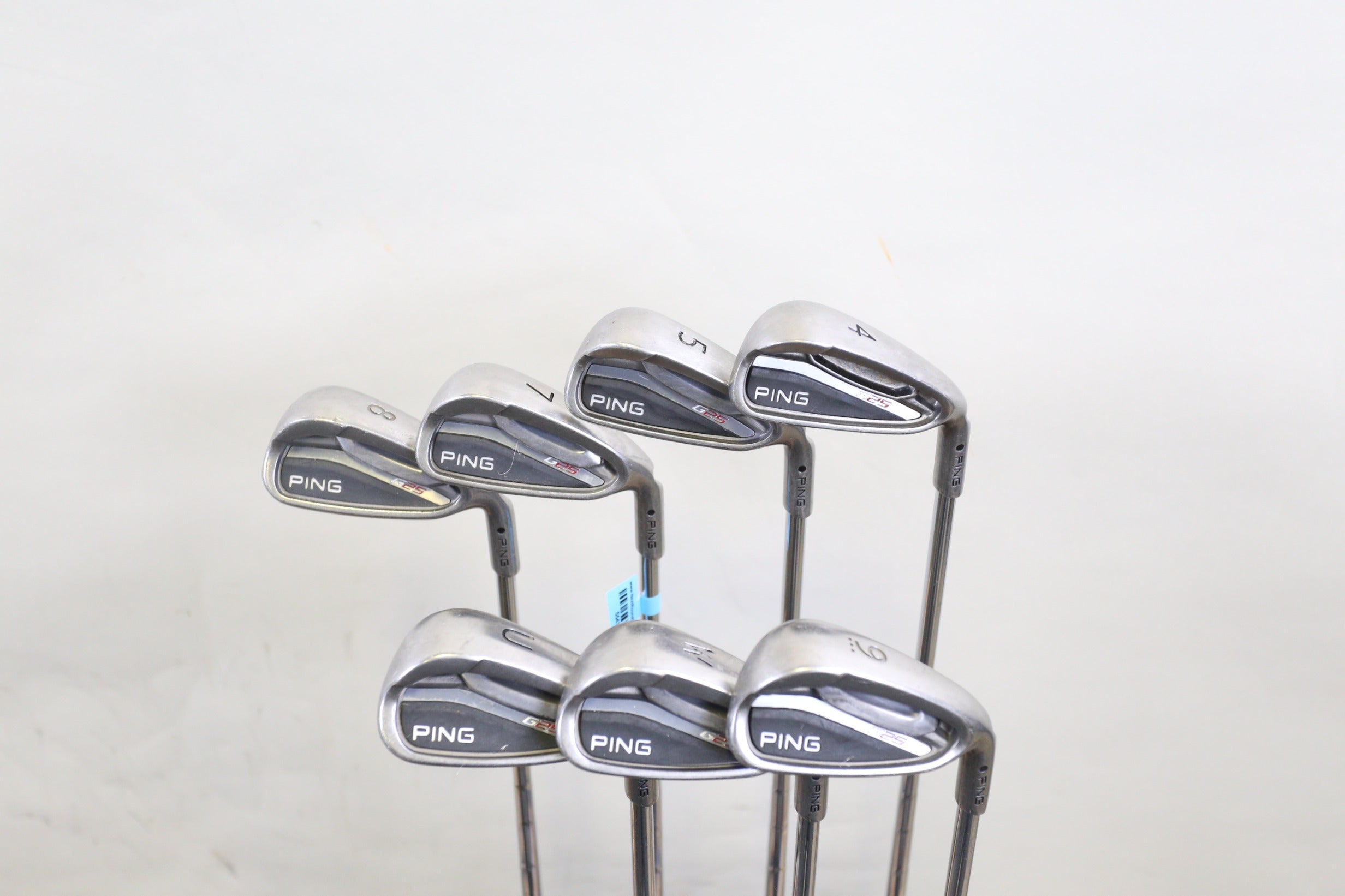 Ping g25 hot sale iron set