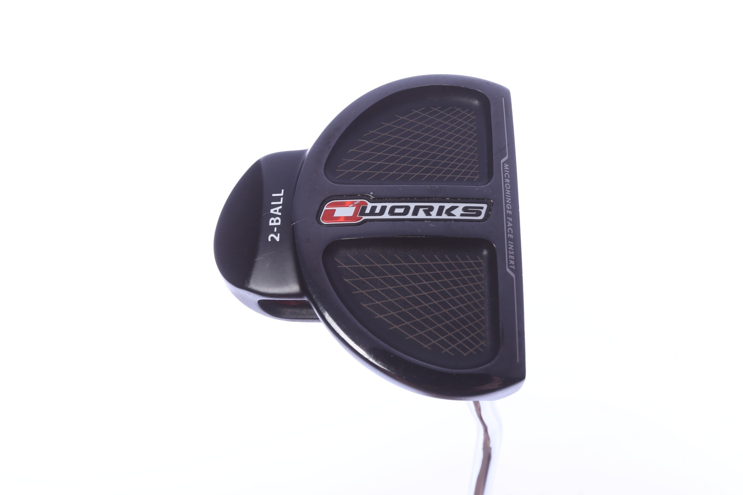 Used Odyssey O-Works Black 2-Ball Putter - Right-Handed - 38 in - Mallet