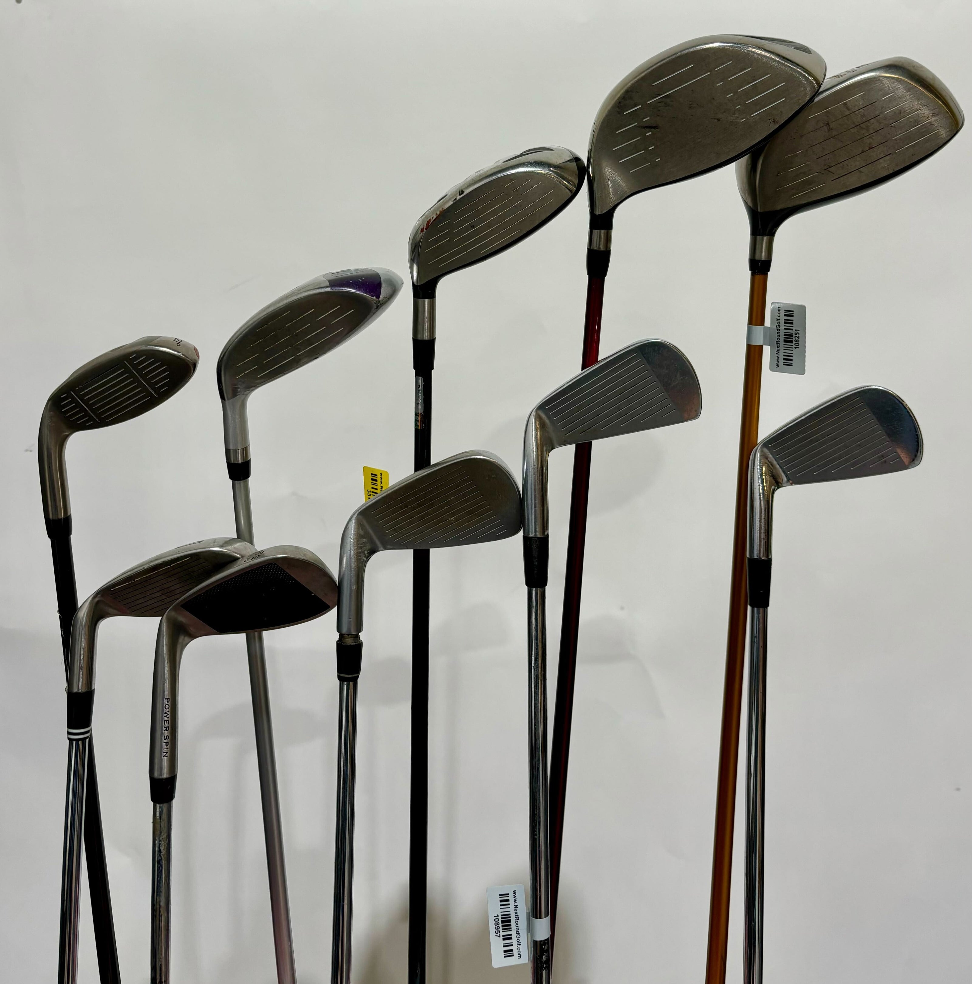 Wholesale Lot of 30 Golf Clubs - Assorted Golf Clubs-Next Round