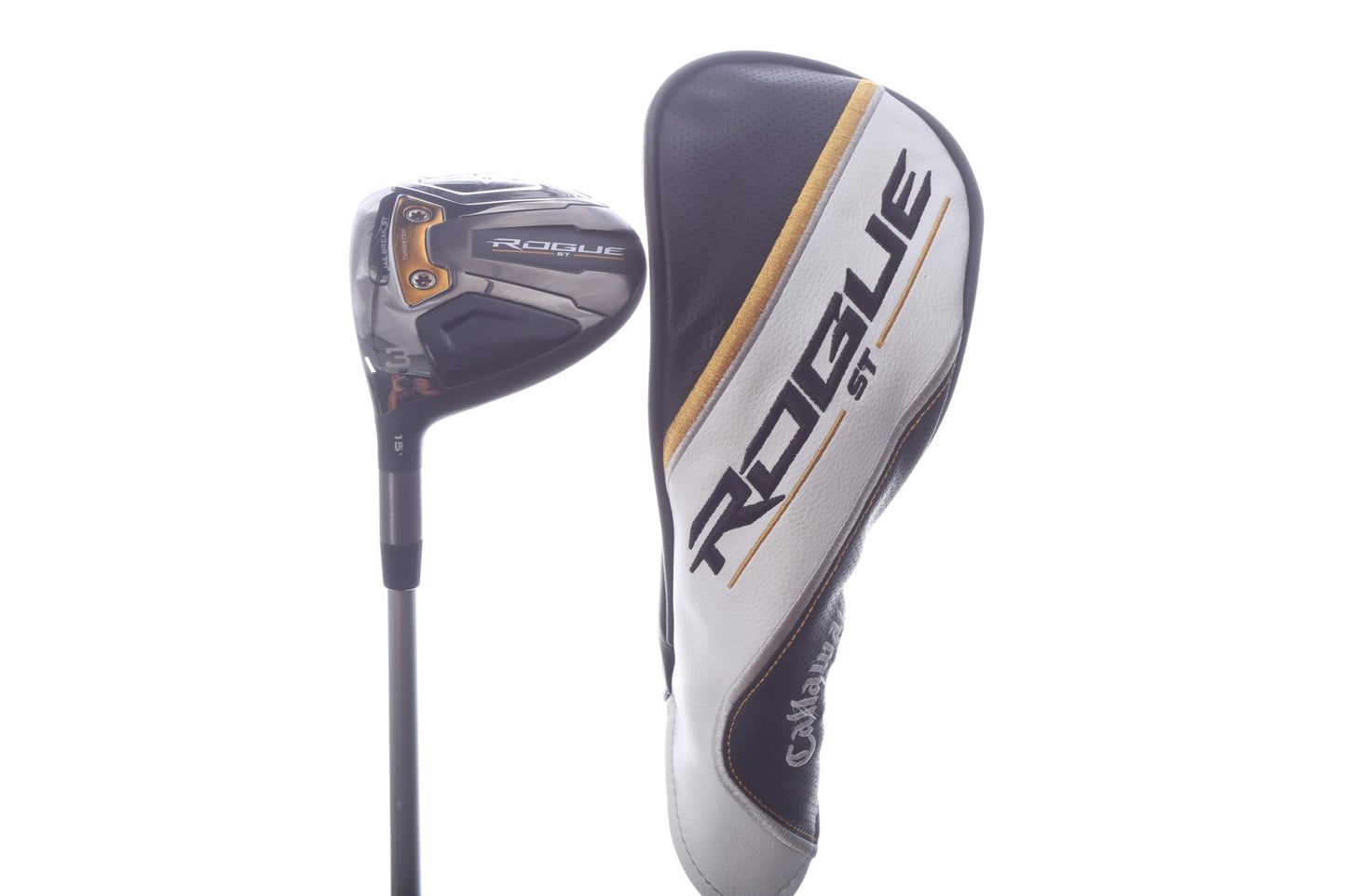 Used Callaway Rogue ST MAX 3-Wood - Left-Handed - 15 Degrees - Seniors Flex-Next Round