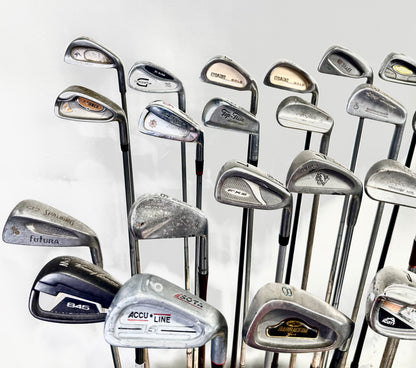 Wholesale Lot of 24 Golf Clubs - Right Handed -Assorted Irons and Wedges-Next Round