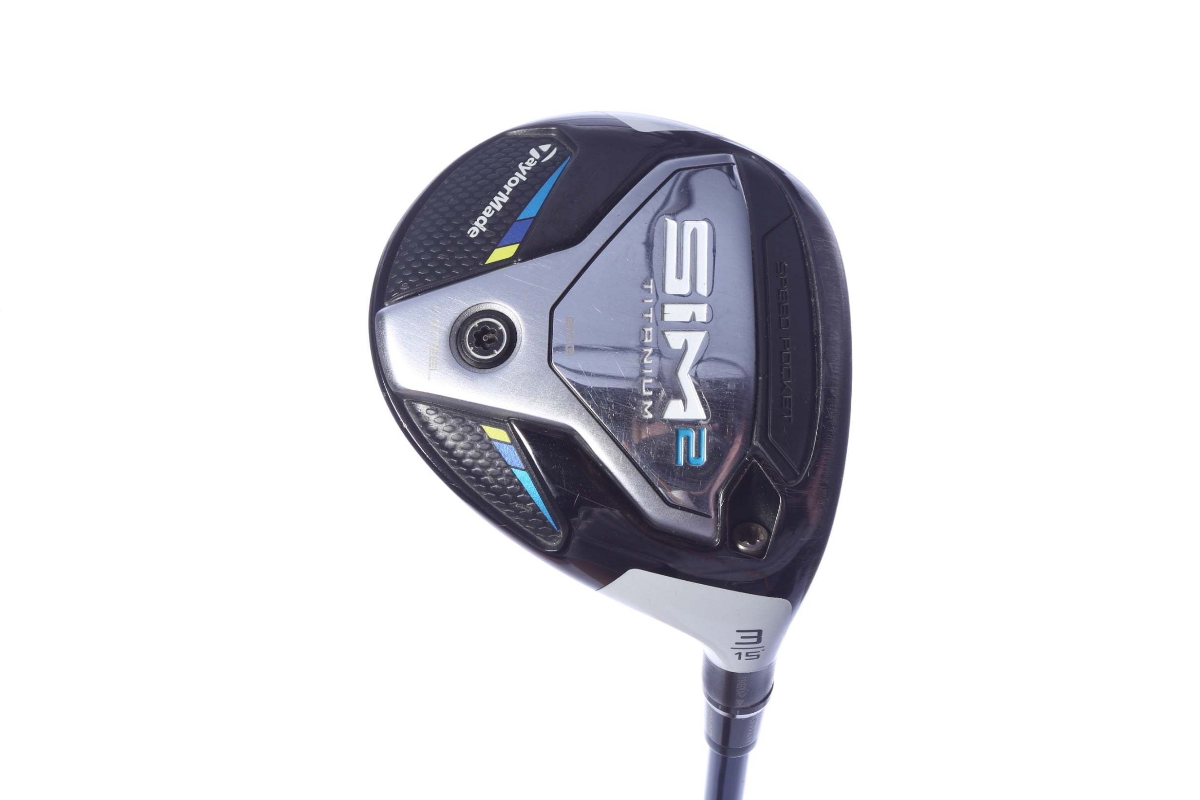 Used TaylorMade SIM2 Titanium 3-Wood - Right-Handed - 15 Degrees - Regular Flex