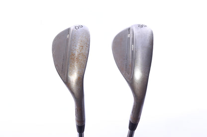 Used Titleist Vokey SM9 Raw Wedge Set - Right-Handed - 56*, 60* - Stiff Flex
