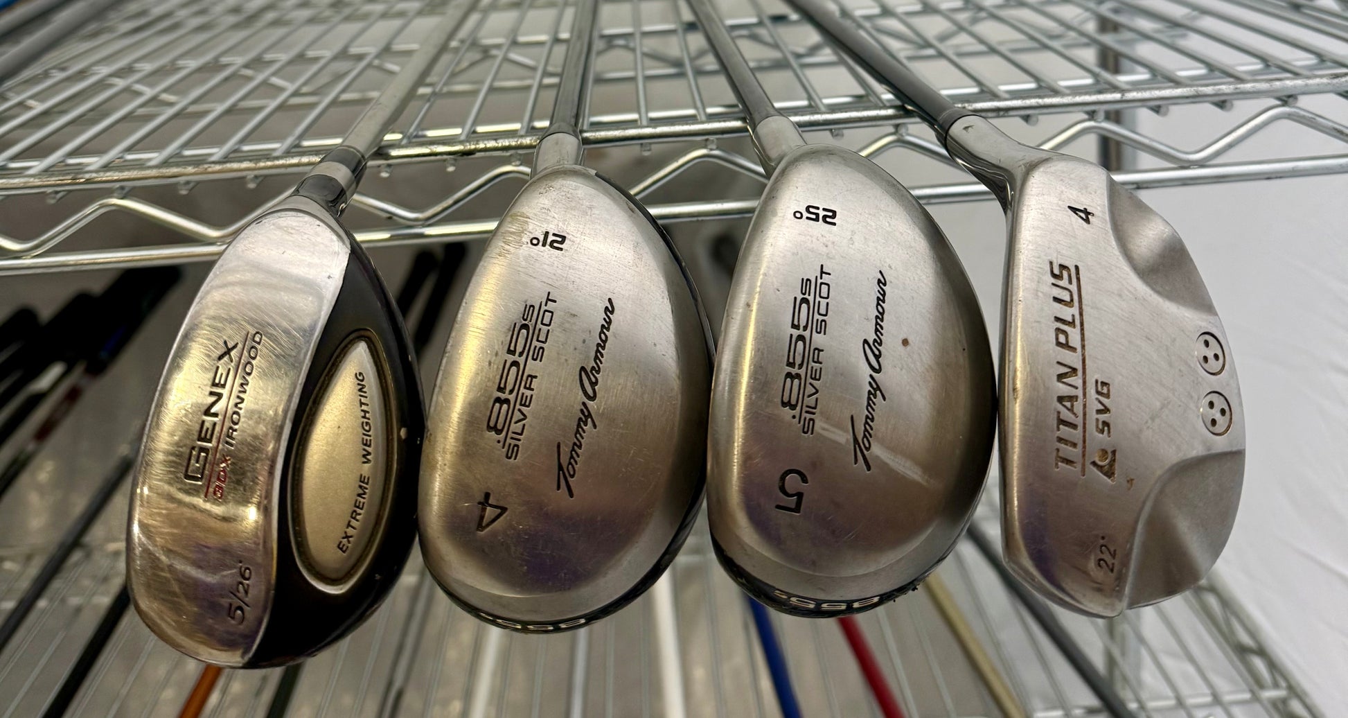 Wholesale Lot of 40 Golf Clubs - Assorted Hybrids-Next Round